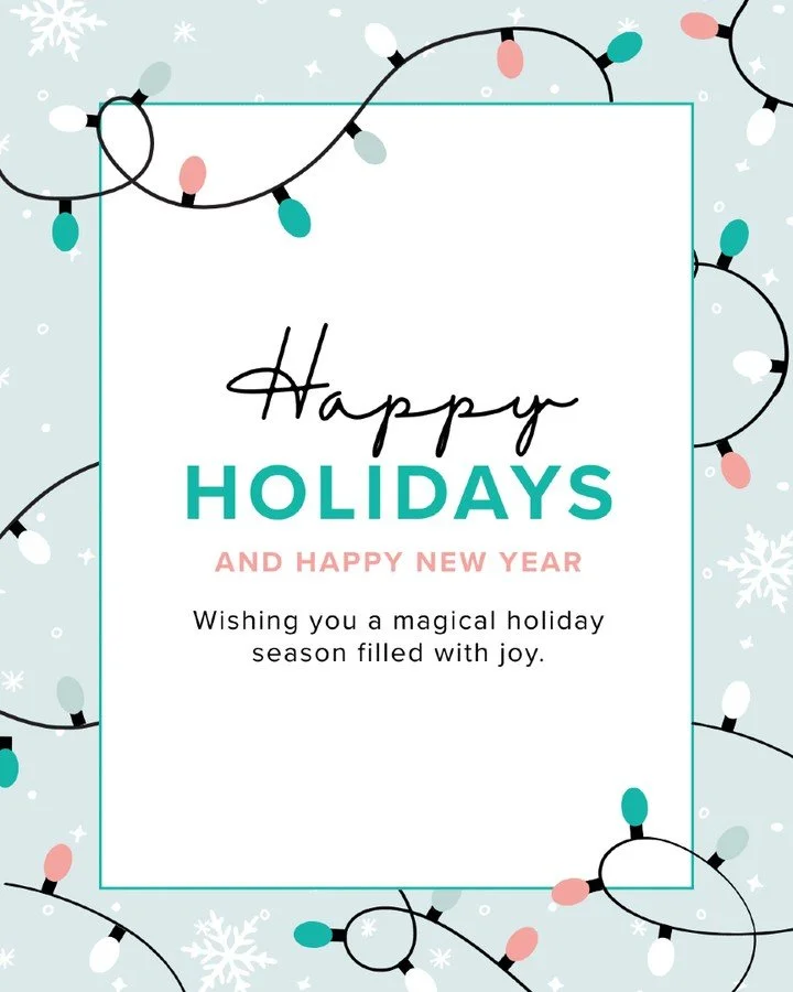 Wishing you the happiest holidays from our little glam haven to yours ✨💛

Thank you for trusting us with your blowouts, your big moments, and your self-care this year.

We&rsquo;re so grateful for every appointment, every conversation, and every bea
