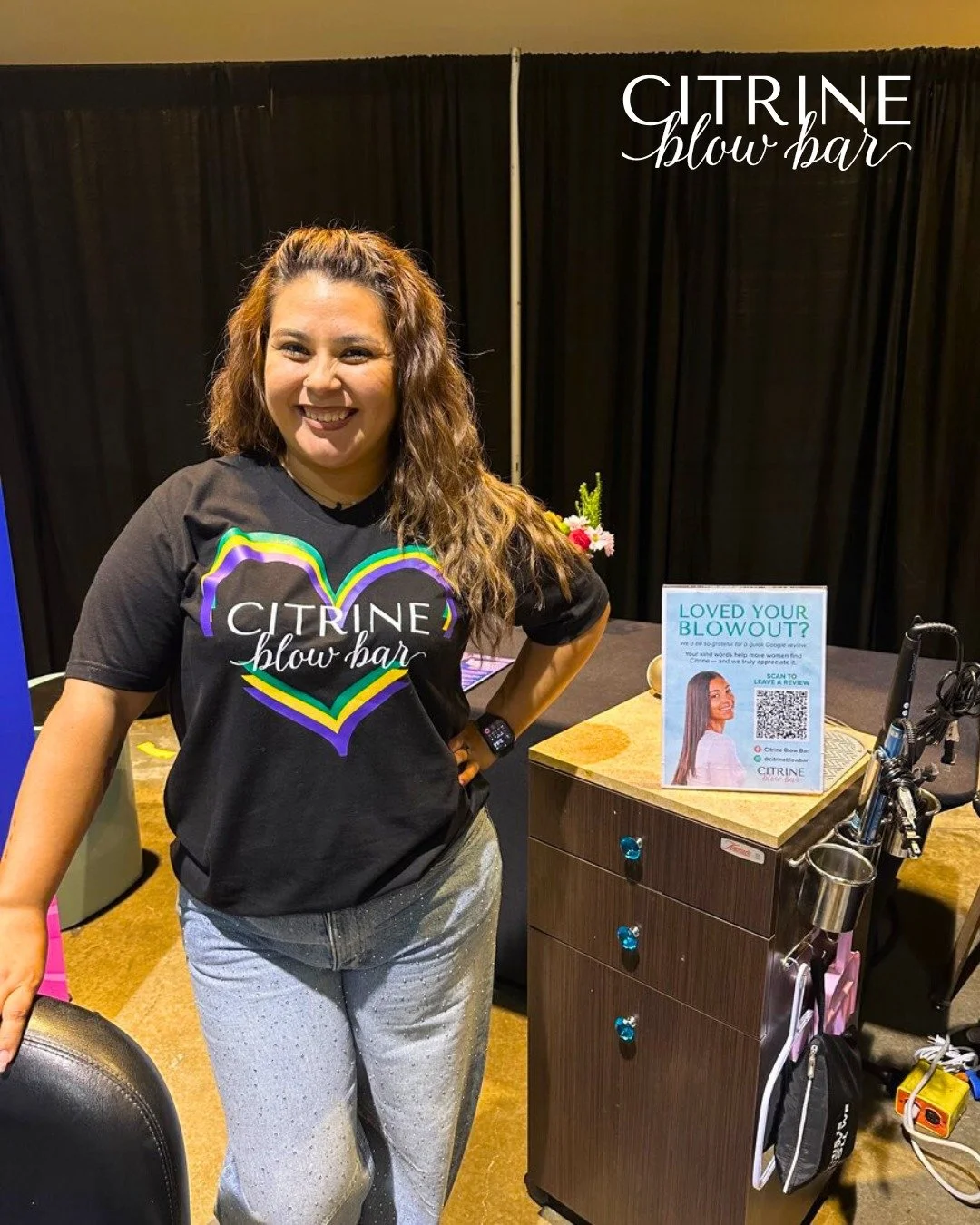 Galveston + Fat Tuesday + TSPRA? 💜✨

You already know Citrine Blow Bar had to show up.

@jovi.schz is on site at the TSPRA Conference alongside @veronicavsopher and @txnewslady making sure attendees look as confident as they feel. Panels, photos, aw