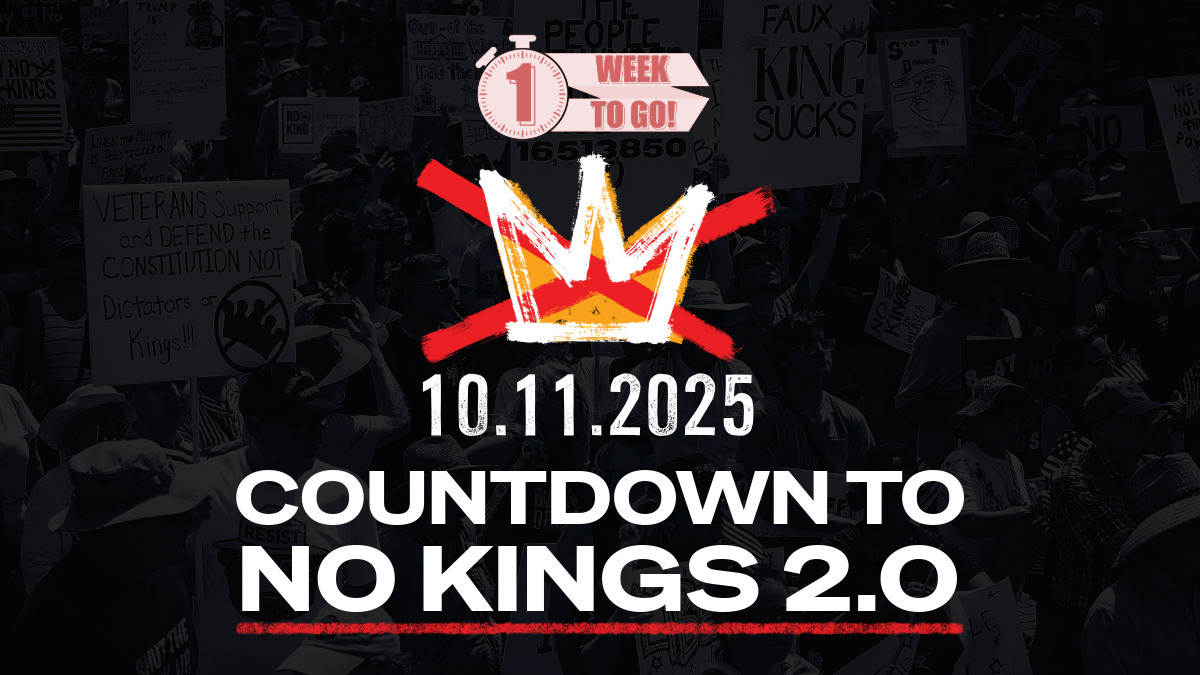 Countdown to No Kings 2.0
