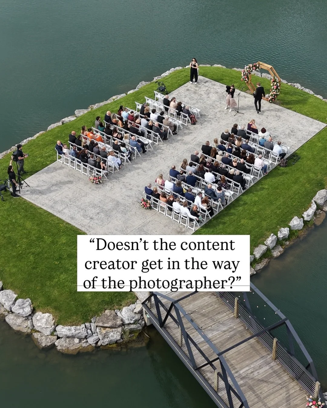 Can you find us? 👀📸🤳

Content creators work hand in hand with your photographer and videographer! We&rsquo;re all there to tell your story in a different way 🩷

Drone by @bgf.photography
Photo @kaitlynfrankphoto
Content @kimspencercontent
Venue @
