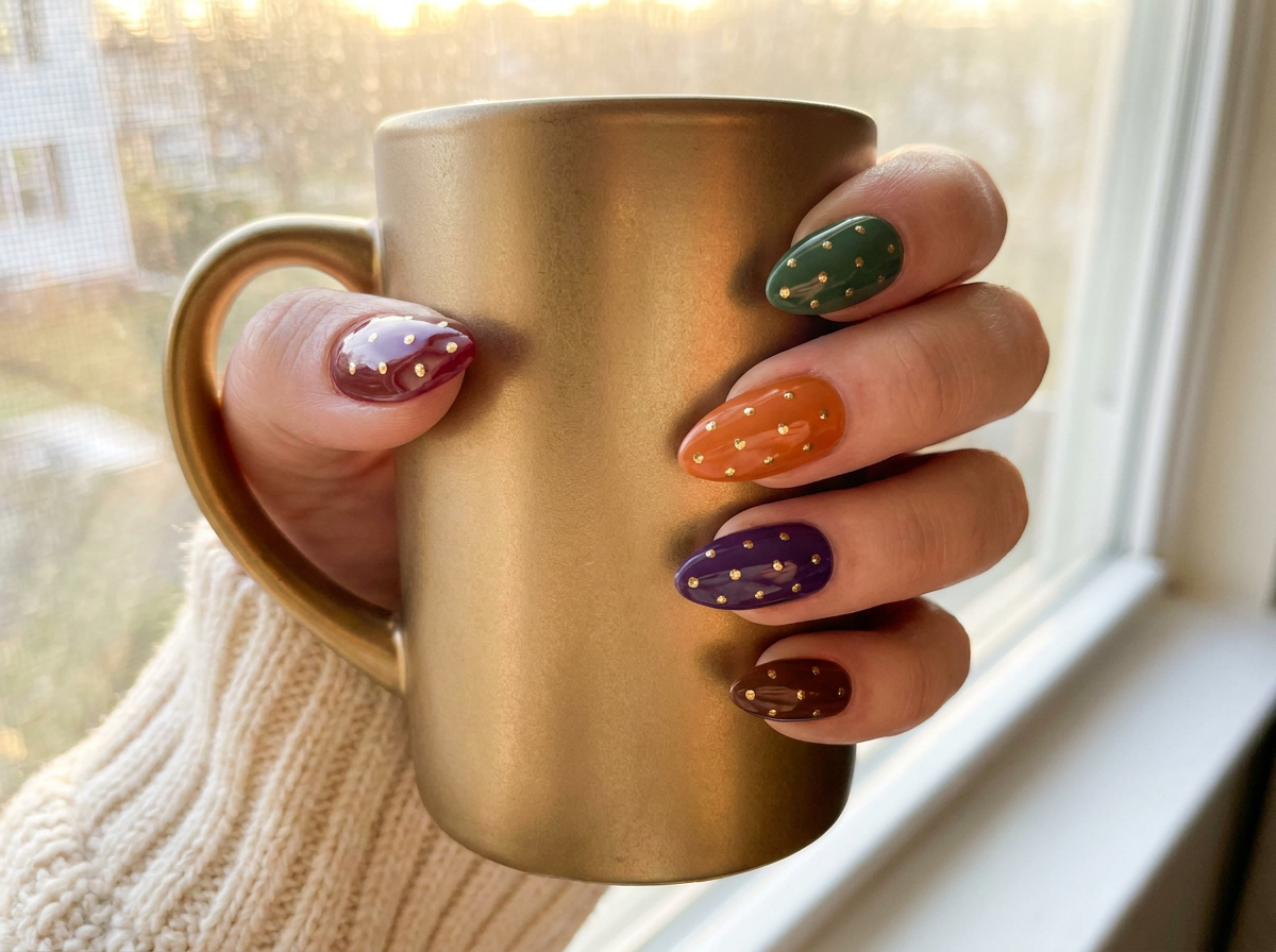 Autumn Allure Hand Model 1 - Burgundy & Evergreen.png