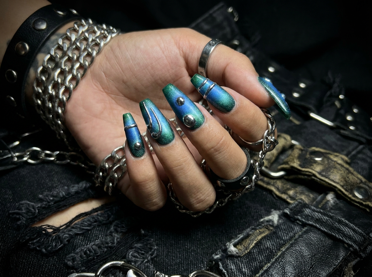 Mystic Mayhem Lifestyle - Green Punk Aesthetic.png