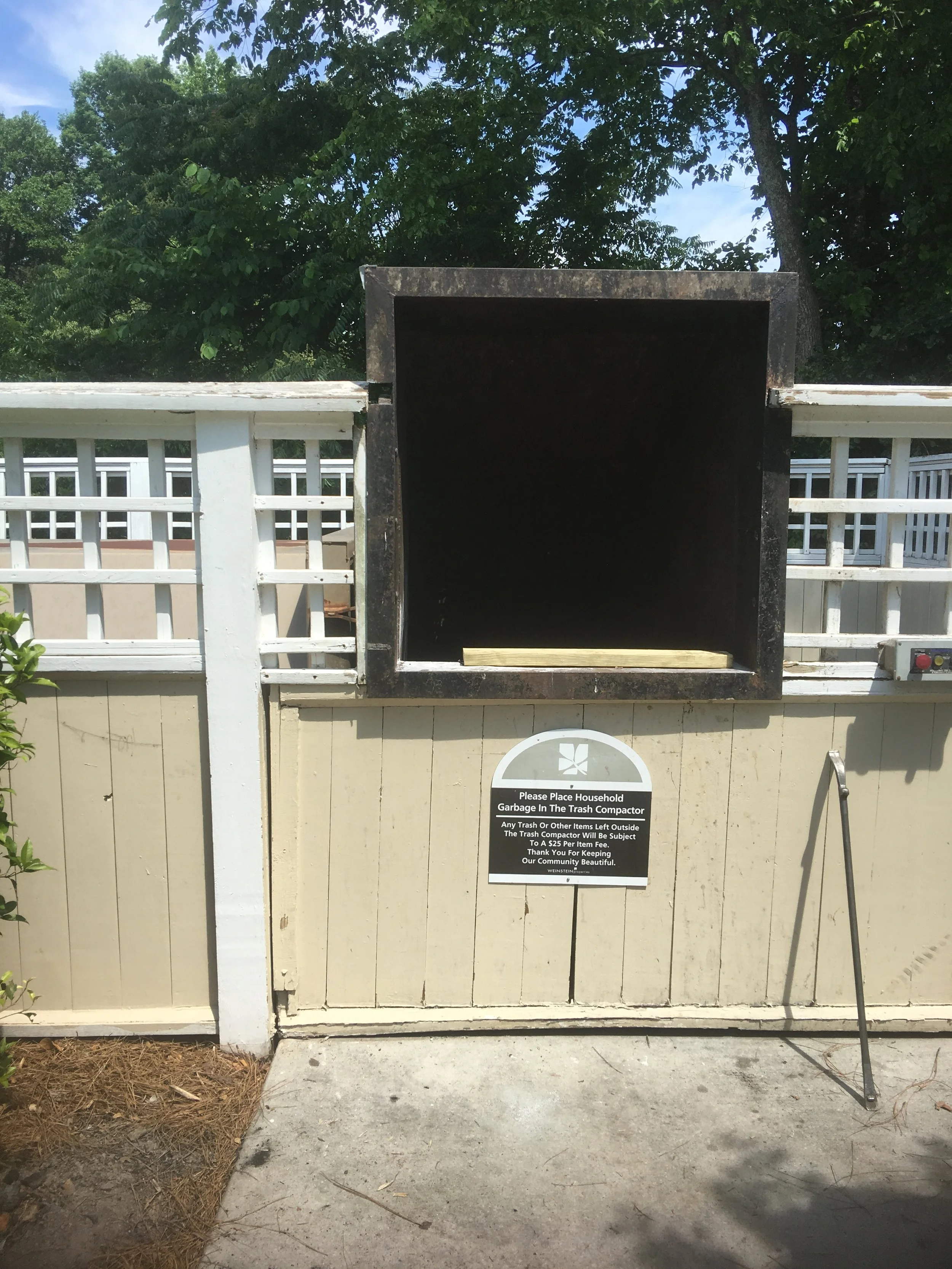 Pulled surround back out and stabilized.