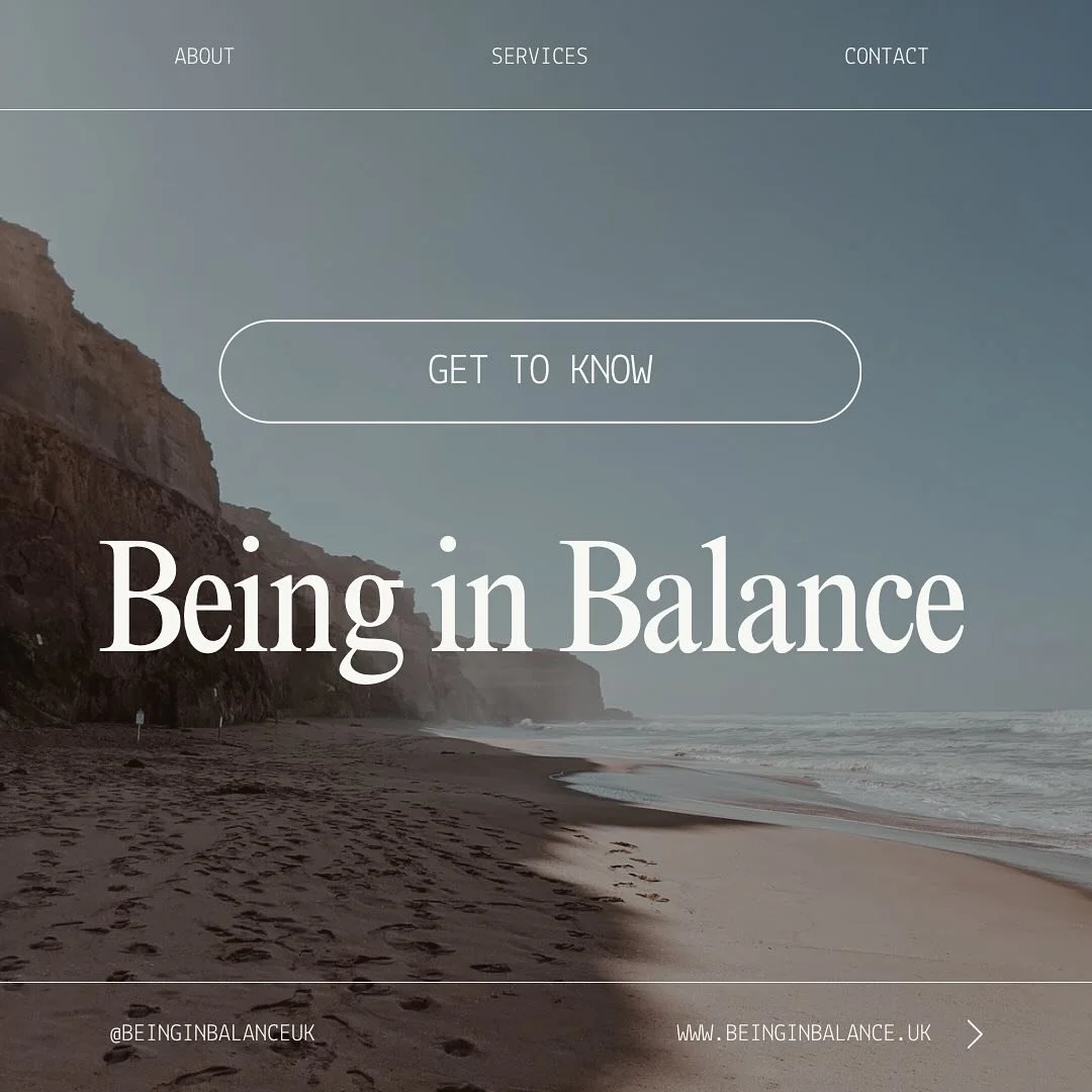 💆 What I Offer as a Therapist

At Being in Balance, therapy isn&rsquo;t just about talking it&rsquo;s about reconnecting with yourself and navigating hardship together, you&rsquo;re not alone. 

Whether you&rsquo;re navigating anxiety, burnout, rela