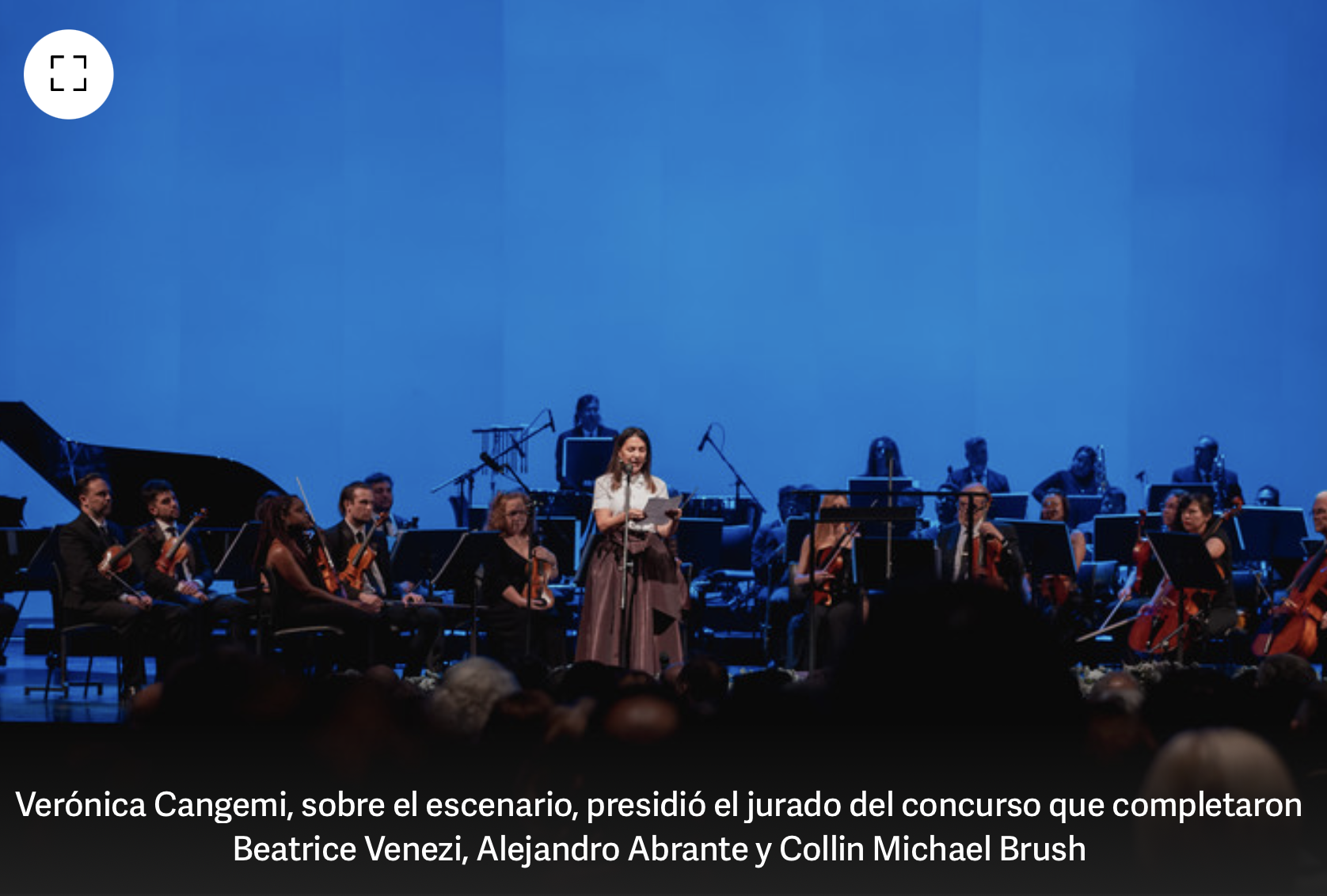 Verónica Cangemi celebró en San Juan la segunda edición del Concurso Internacional “Ópera Cangemi”