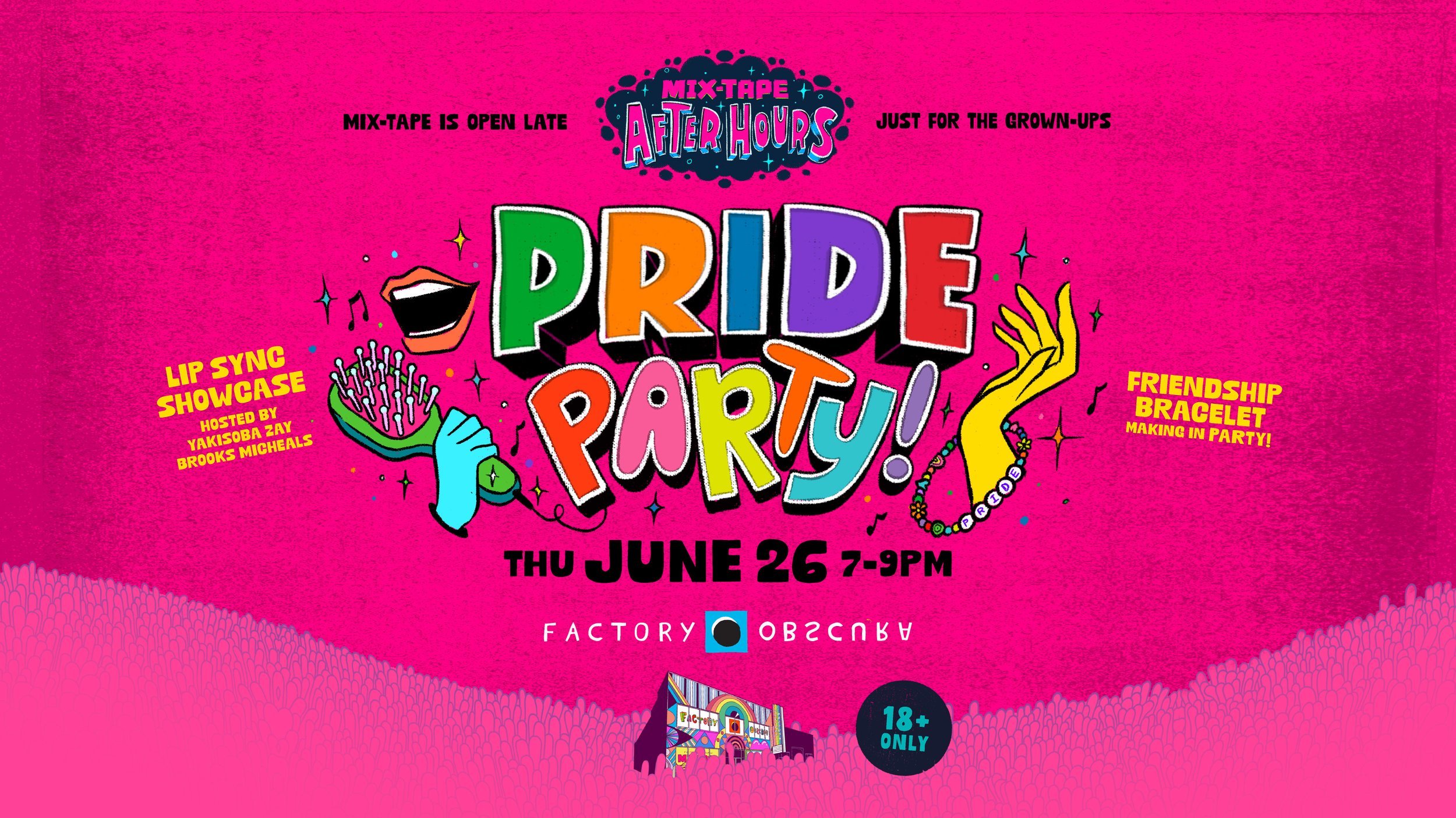 Mix-Tape After Hours: Pride Party!