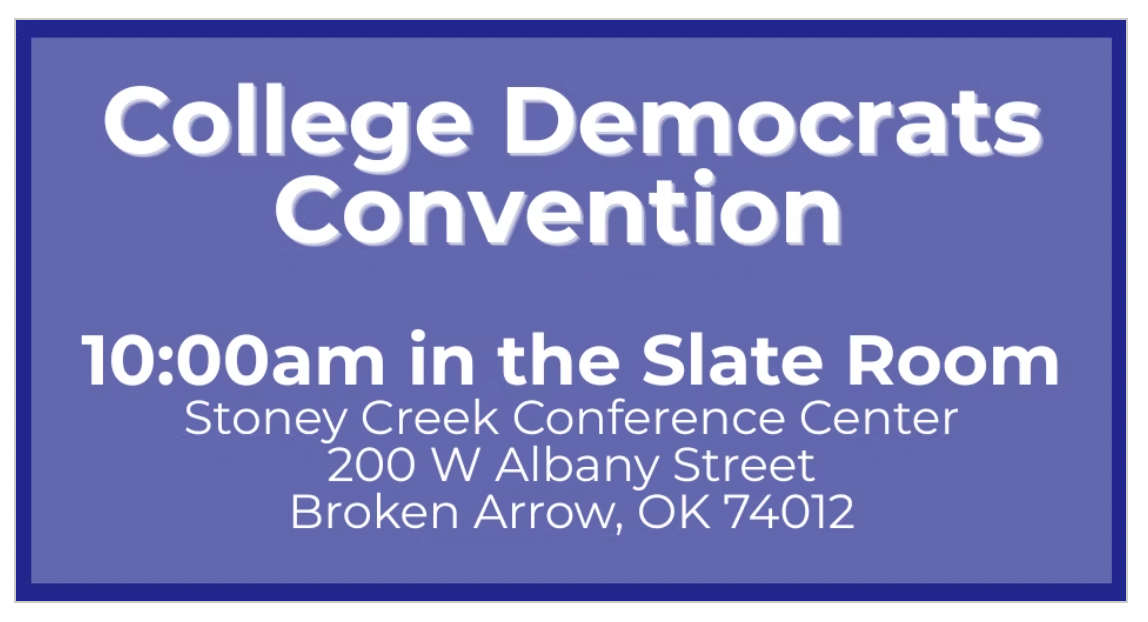 OKDems College Democrats Meeting