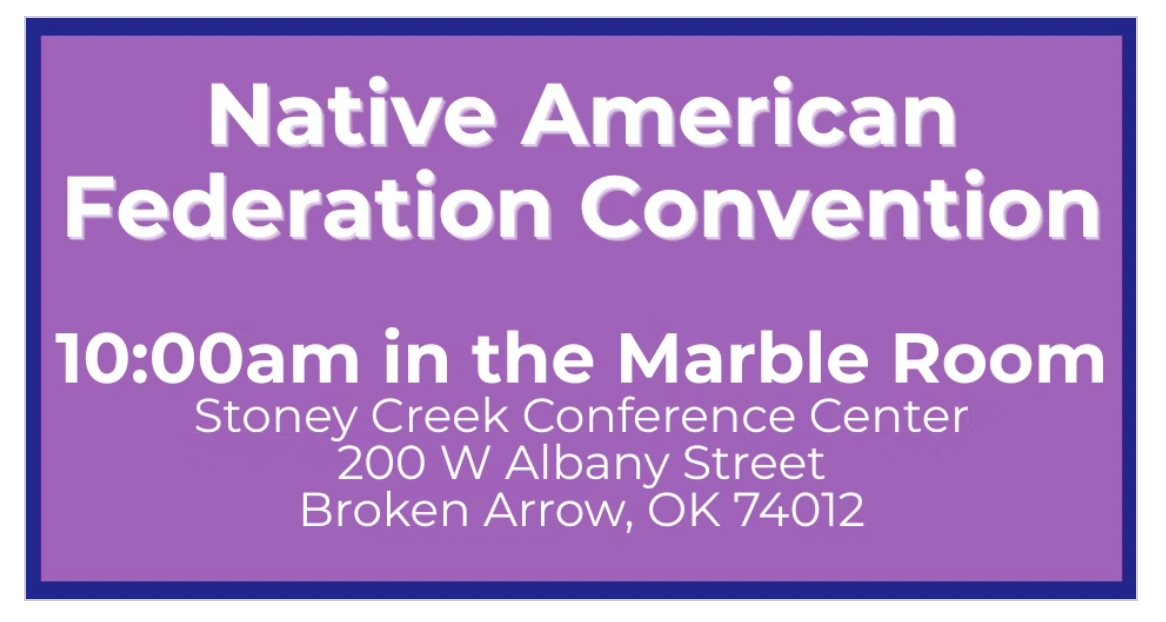 OKDems Native American Federation Convention