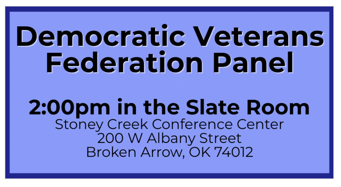 OKDems Veterans Federation Panel