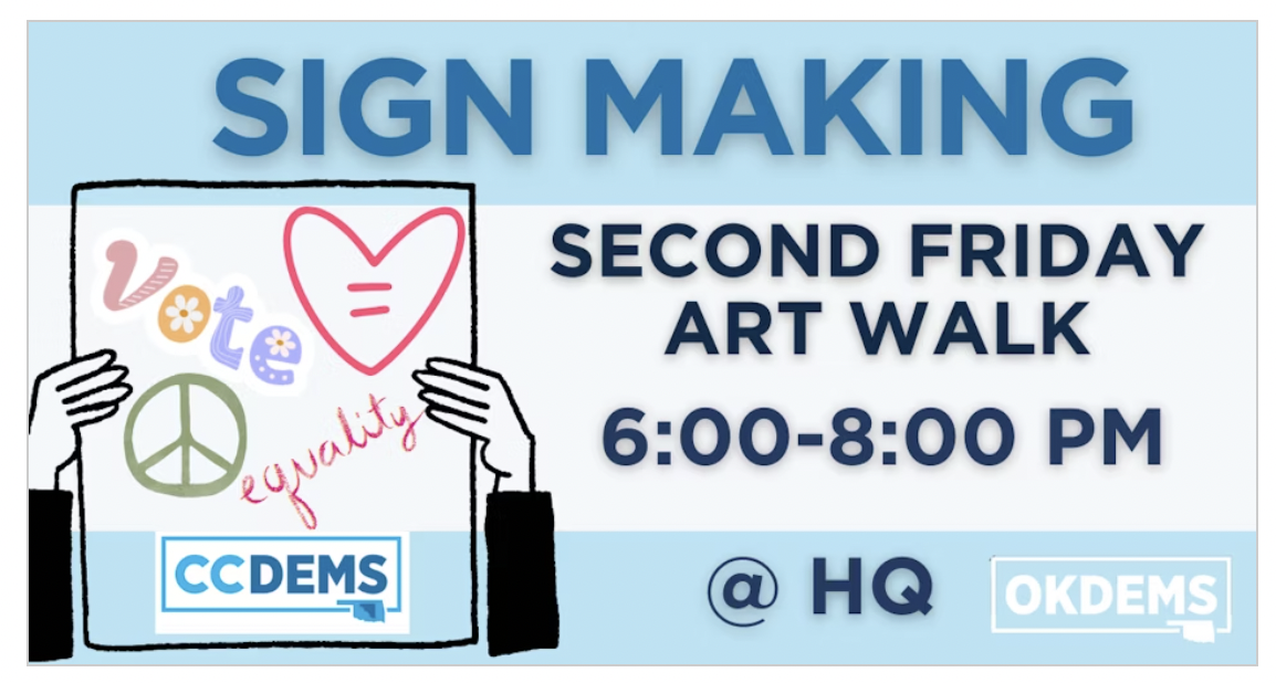 Protest Sign Party