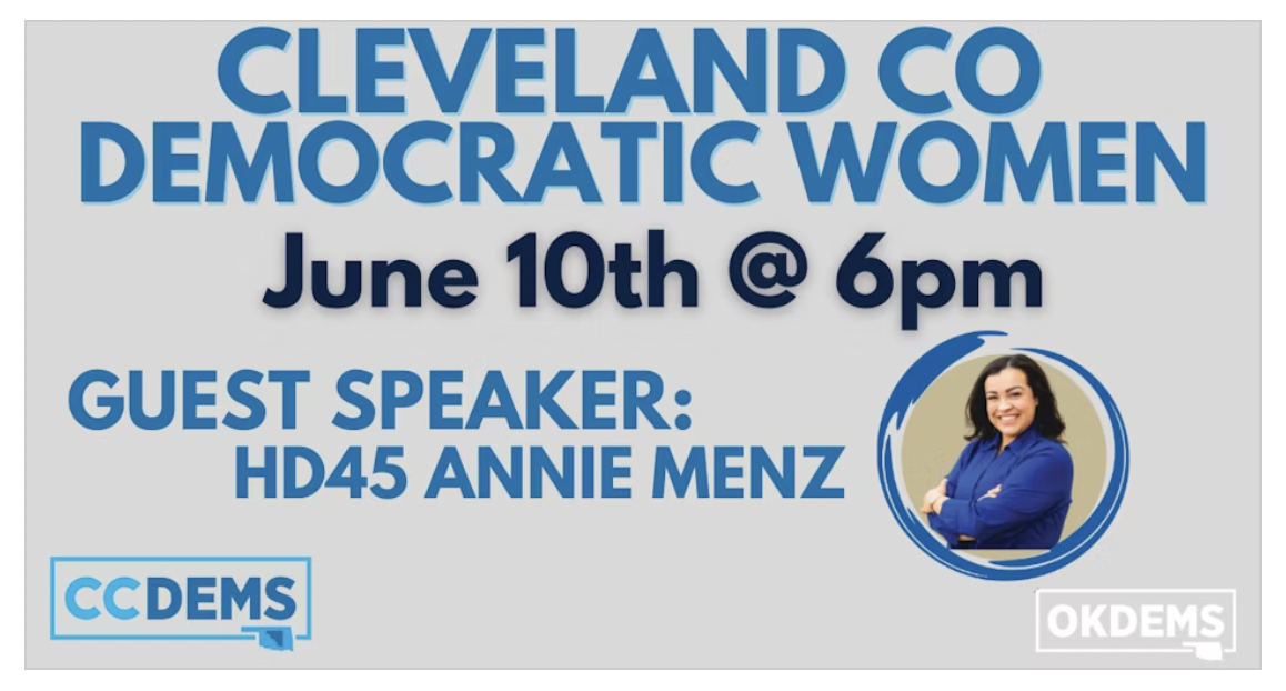 Cleveland County Democratic Women - organized for Oklahoma Democratic Party