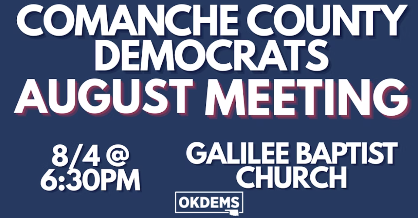 Comanche County August Meeting