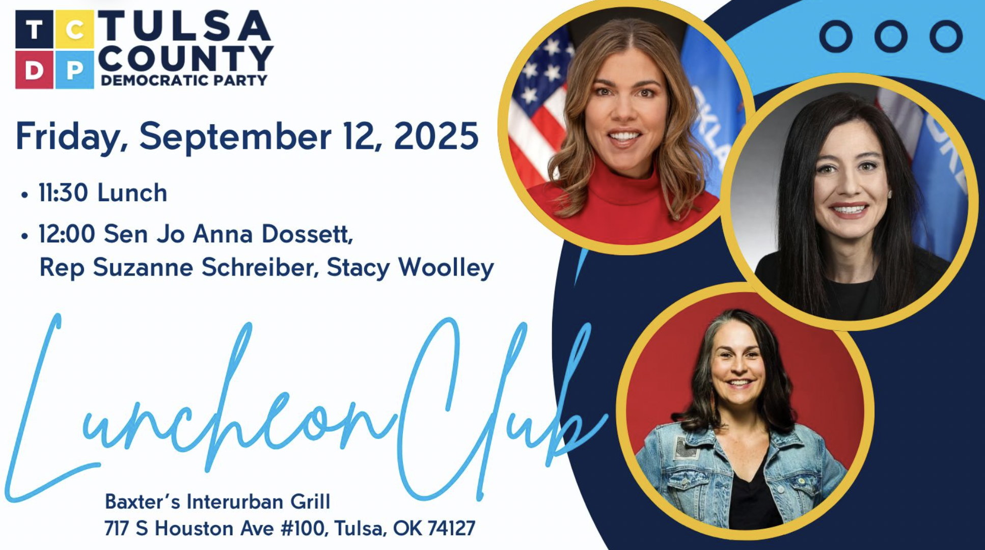 Tulsa County Democratic Party - Luncheon Club