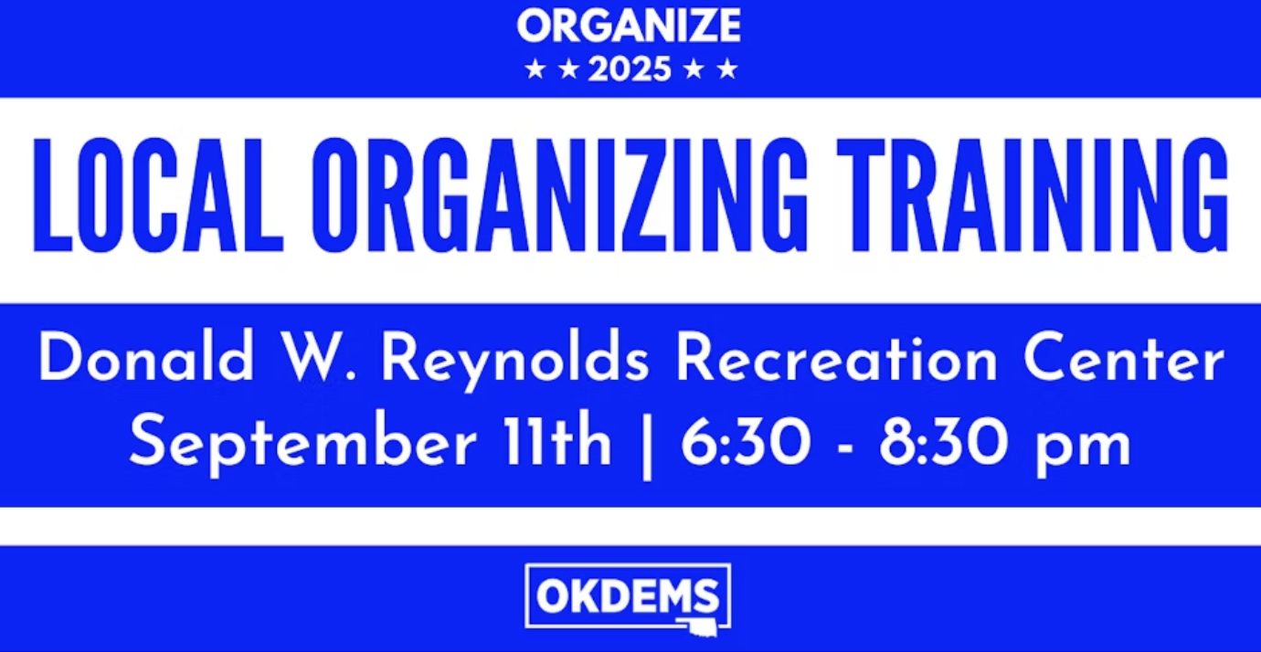 Garvin County Local Organizing Training