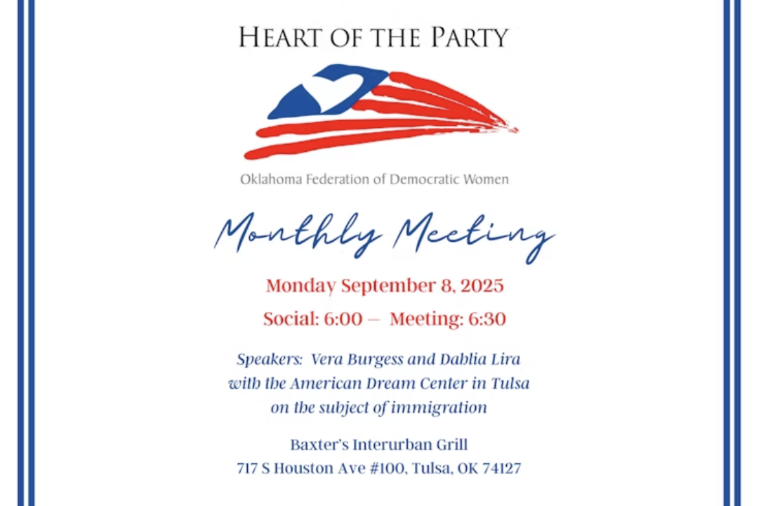 Tulsa Heart of The Party- Monthly Meeting