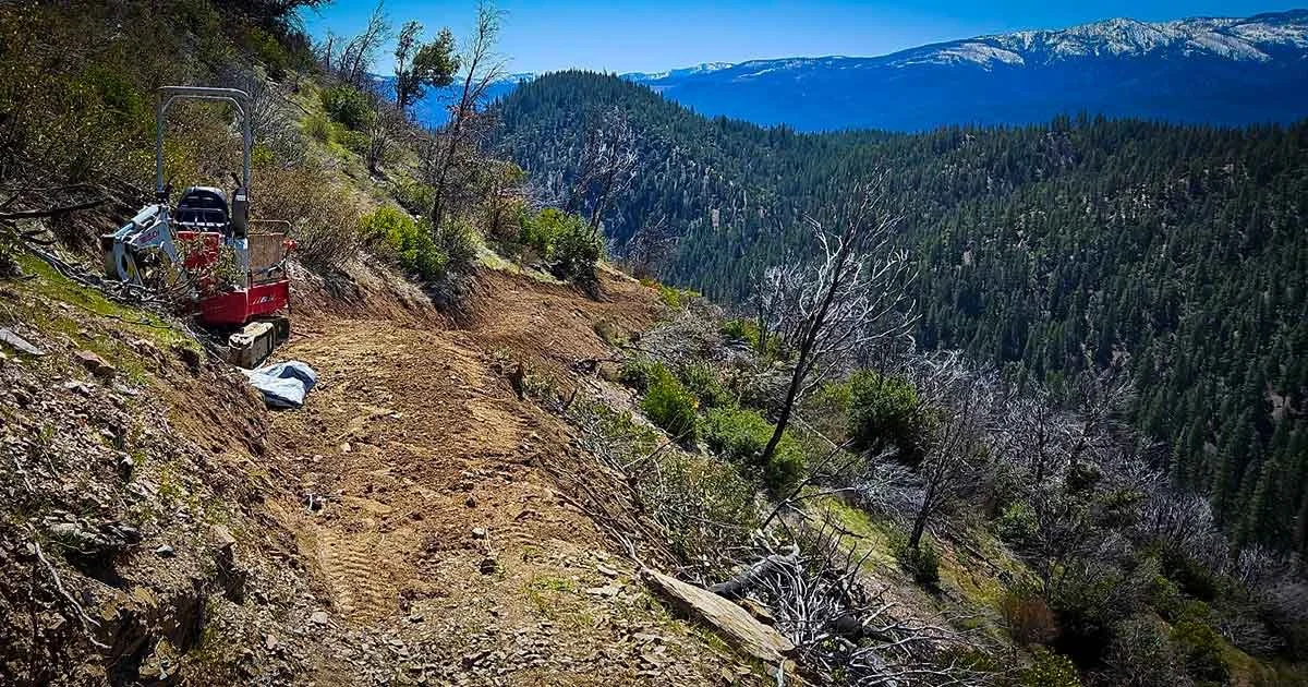 SBTS Trail Crew Finishes the New Acorn Grotto Trail on Mount Hough