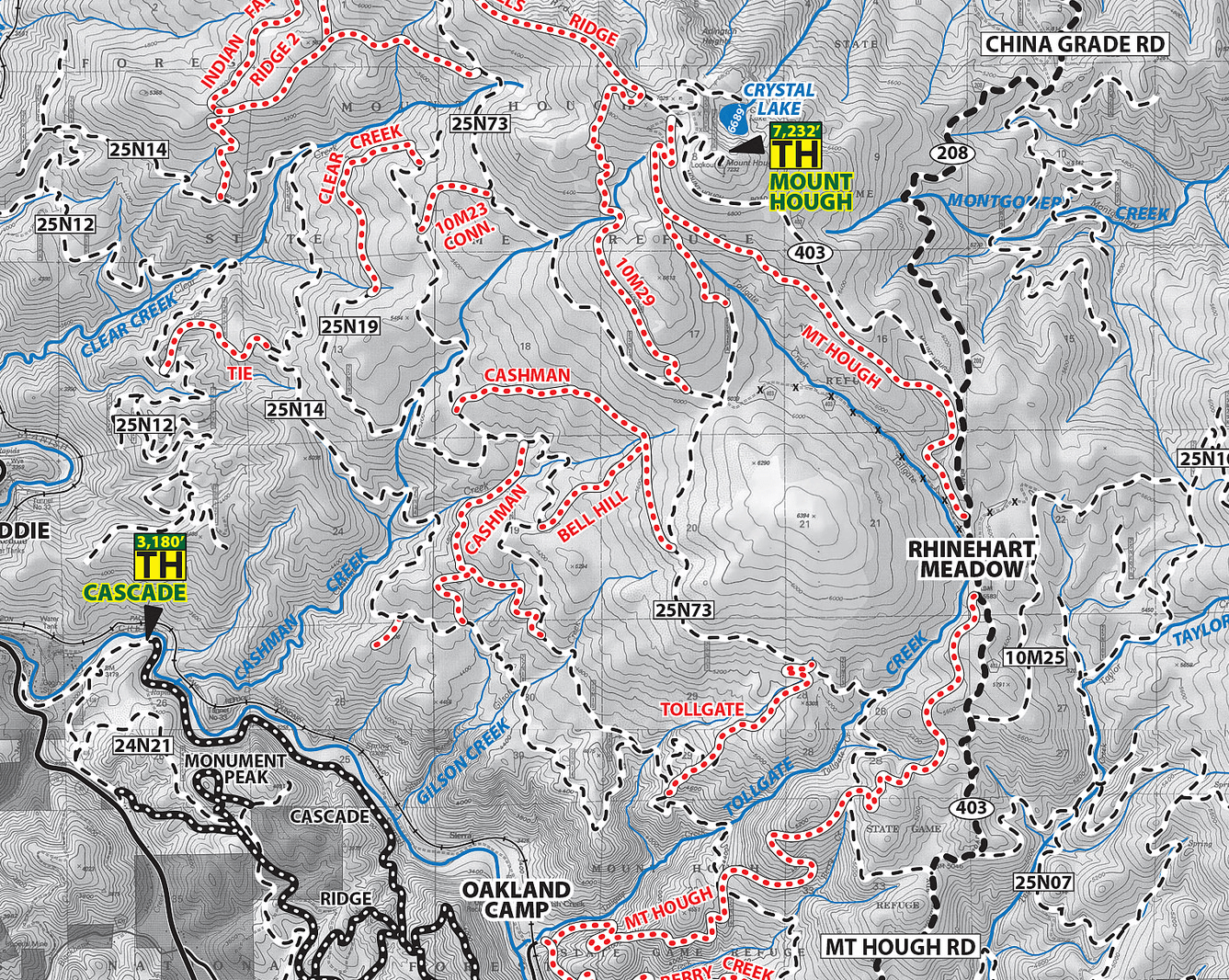 Notice of Downieville and Qunicy Trail Grant Application