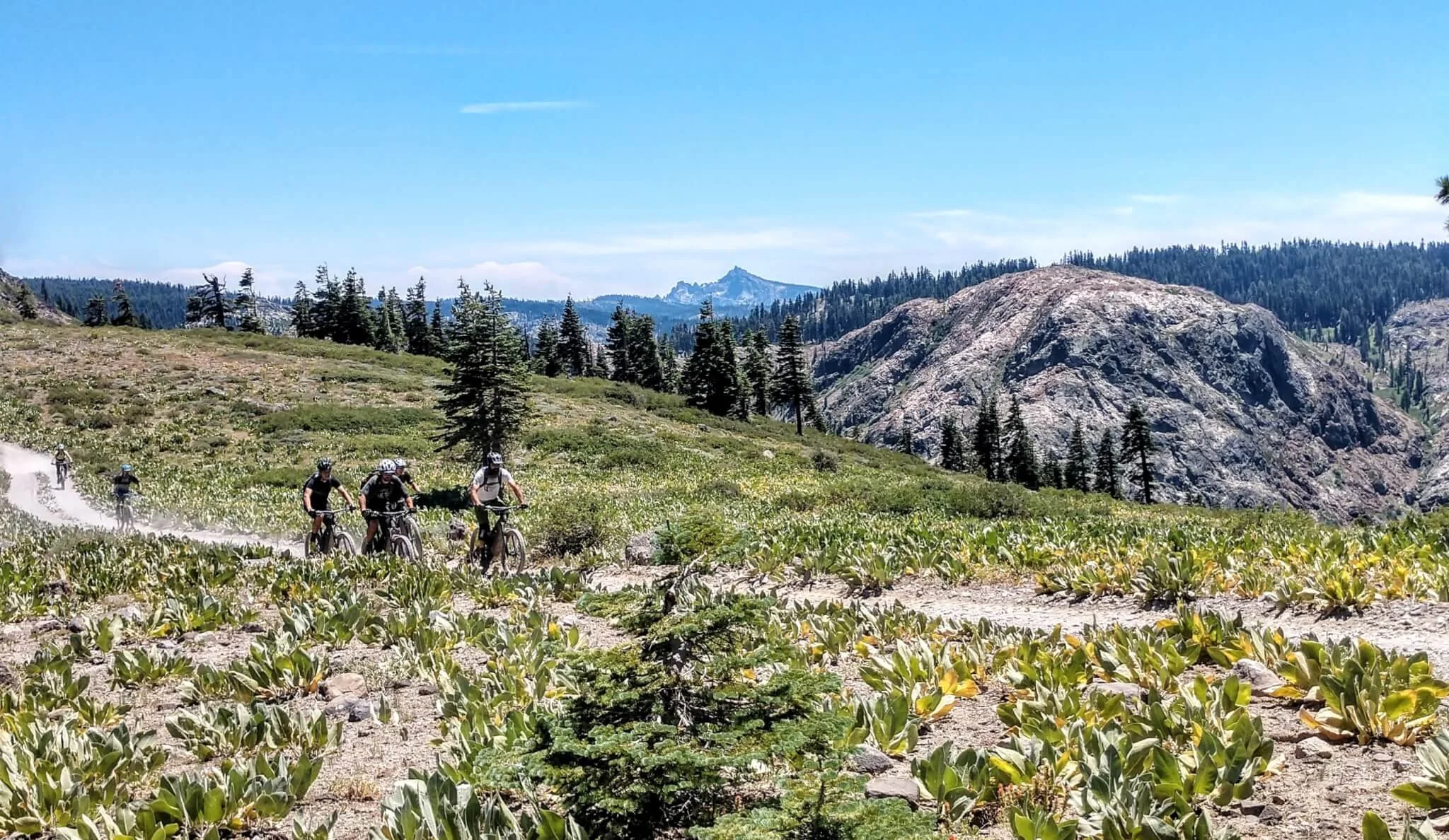 Riding Downieville on eBikes