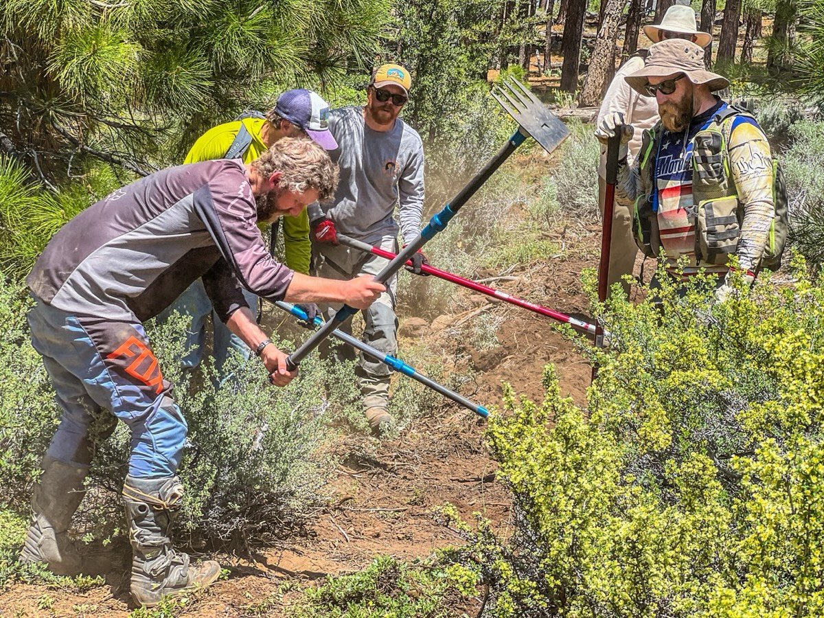 **Volunteer Opportunity** Join us on Saturday, May 30 at the Peavine Maze project site in Verdi to cut in drains and reestablish trail tread on the 304 Trail. Meet at Riverbend Park at 8 a.m., we&rsquo;ll work until 1 p.m., followed by an optional me