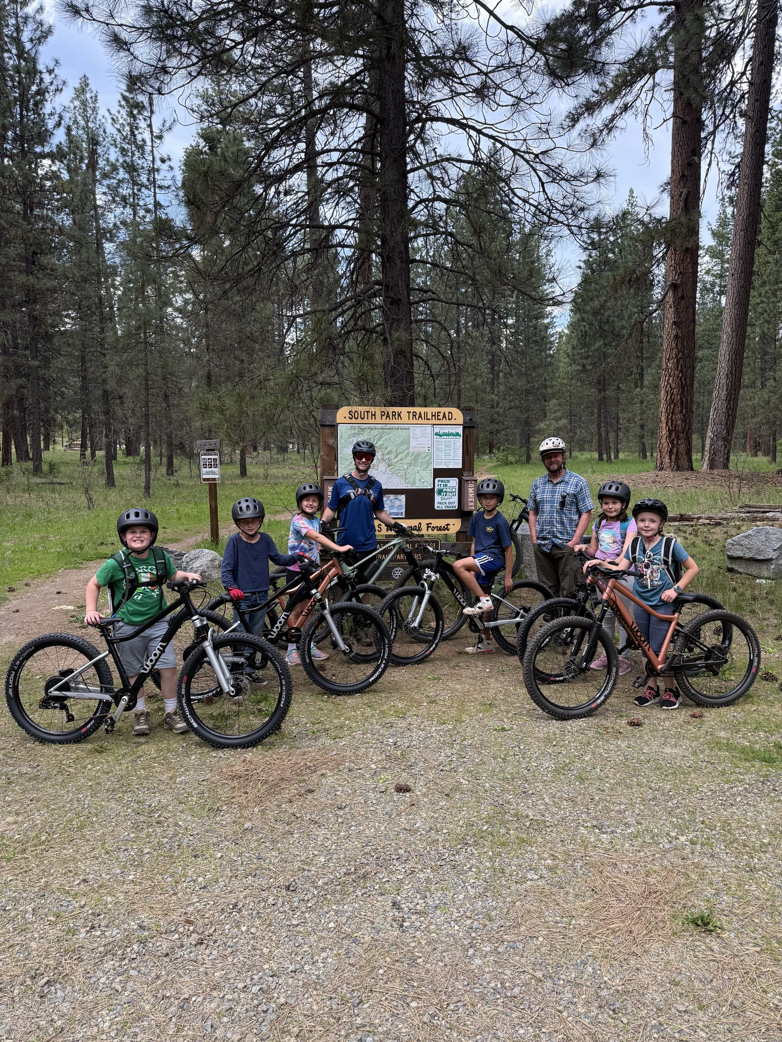 This year&rsquo;s Earn A Bike program, presented by @woombikesusa, is in the books! Through Earn A Bike, five local kids, ages 7-9, earn a brand-new Woom OFF AIR  mountain bikes with disc brakes, 9 gears and front suspension&mdash;the perfect beginne