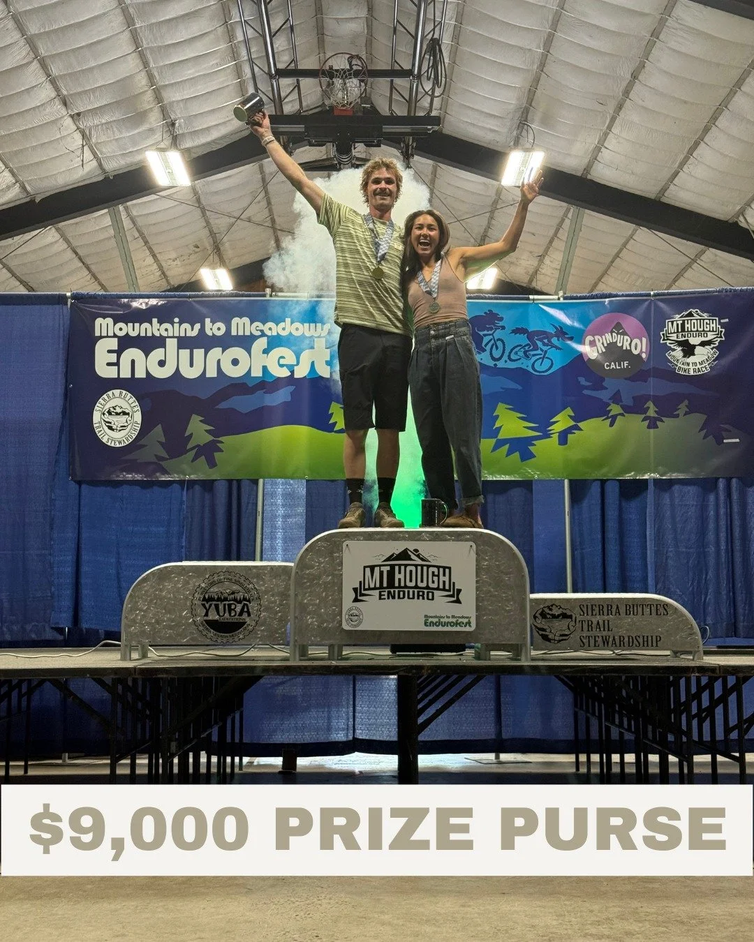 Dropping a not-so-subtle reminder that there&rsquo;s a $9,000 prize purse up for grabs in this year&rsquo;s Mountains to Meadows Endurofest between @grinduro and the Mt. Hough Enduro, with first place taking home $1,000 in both the men&rsquo;s and wo