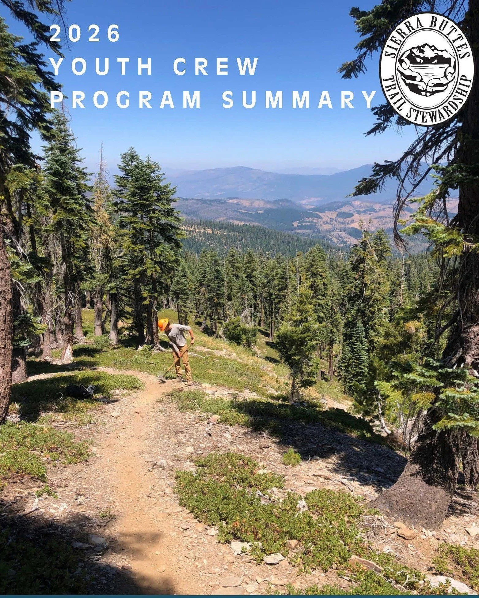 The SBTS Youth Crew spent 8 weeks in the field this summer between two four-week hitches, during which time the group of 11 local teens maintained 7.5 miles of trail, constructed nine rock walls and constructed and maintained 136 drains throughout th