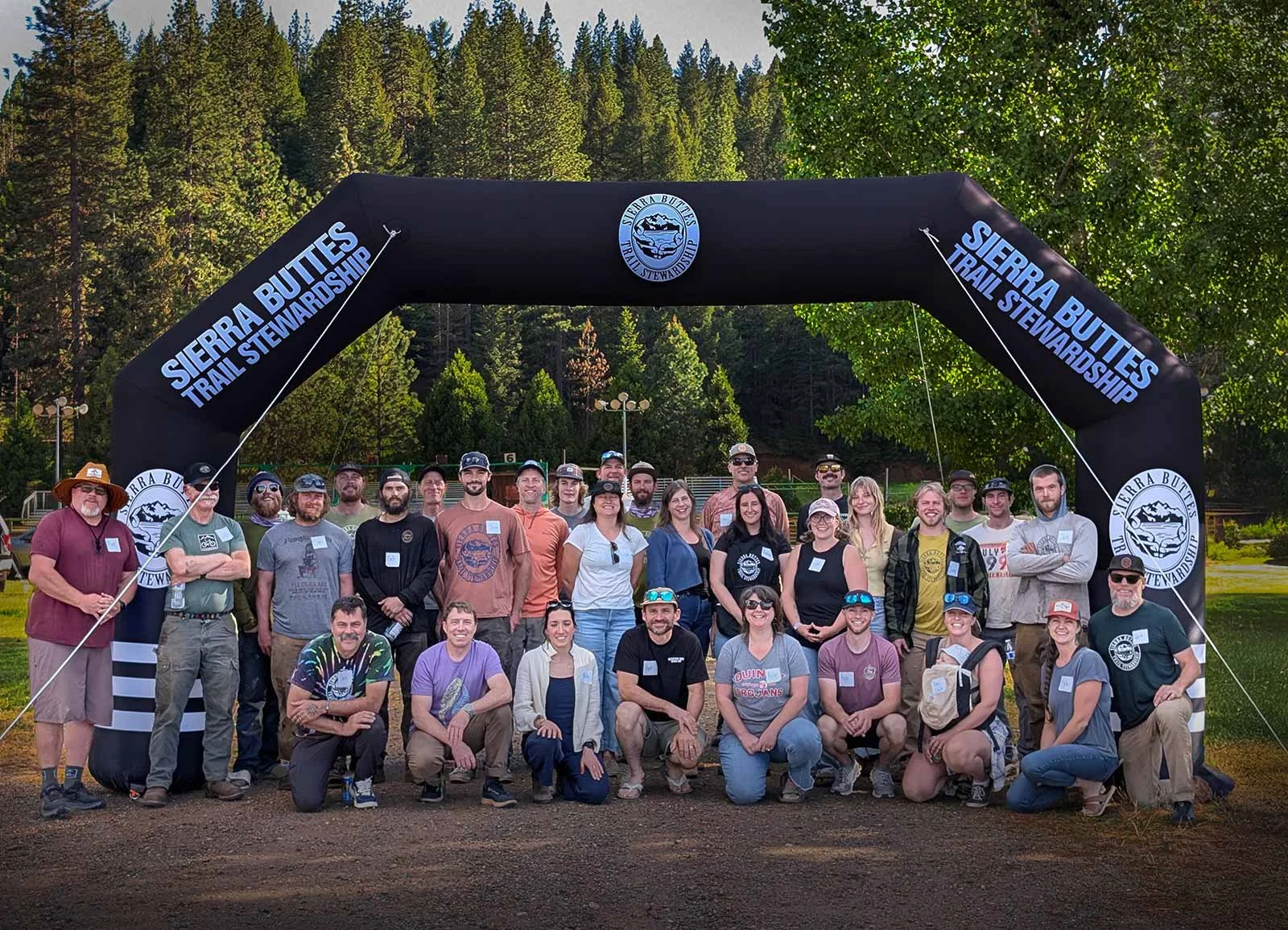 Sierra Buttes Trail Stewardship staff