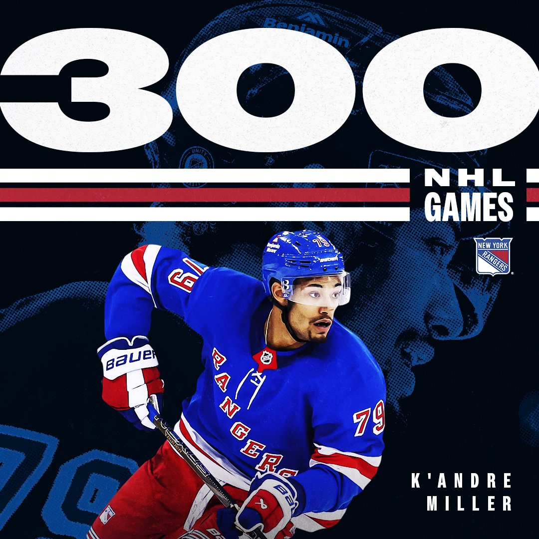 NYR2425 - Milestone _K'Andre-MillerKK'Andre Miller'Andre-Miller_300-Career-Games_1x1.jpg