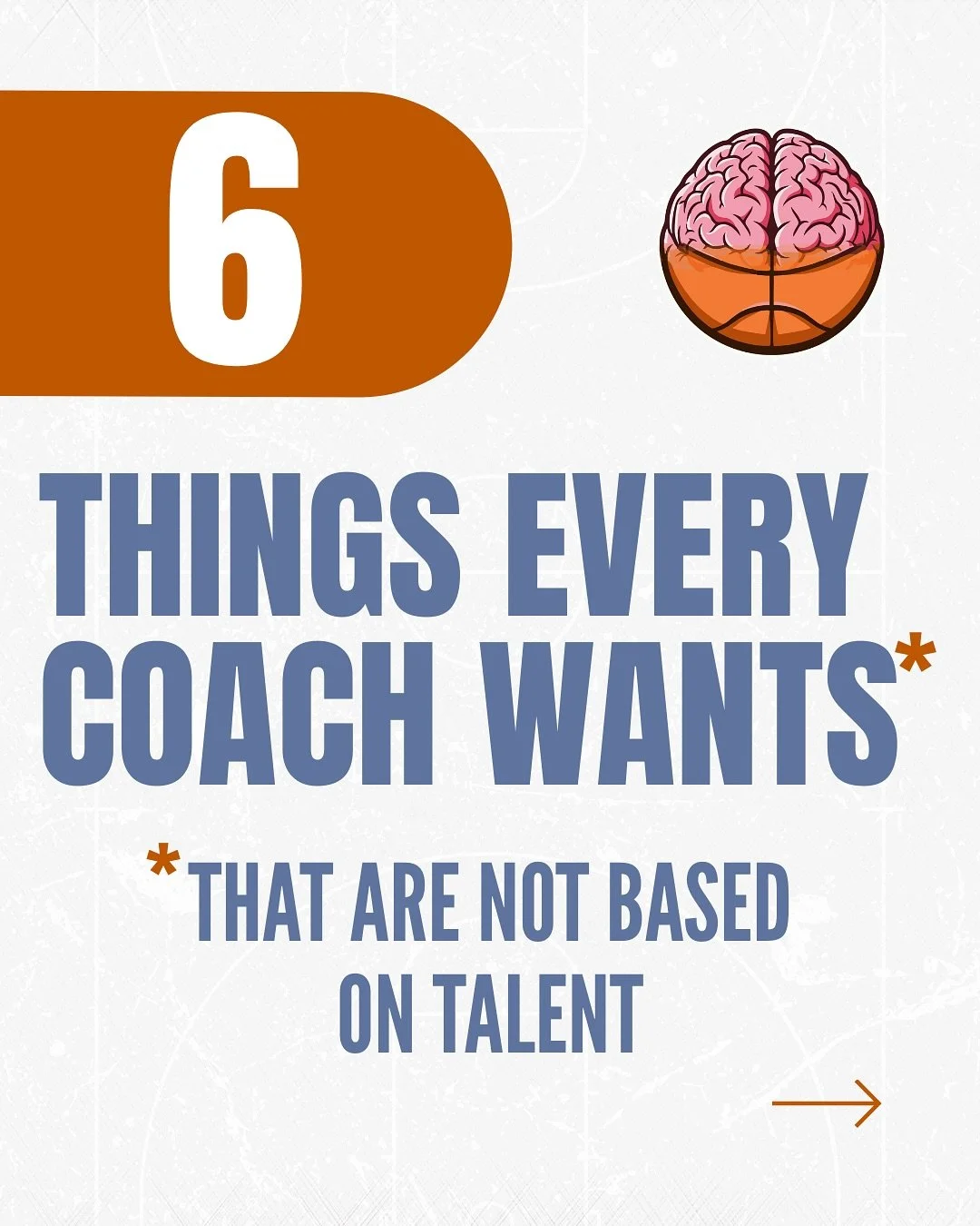 Tryouts are coming up! 

Here are 6️⃣ things every coach notices that don&rsquo;t rely on talent 📌