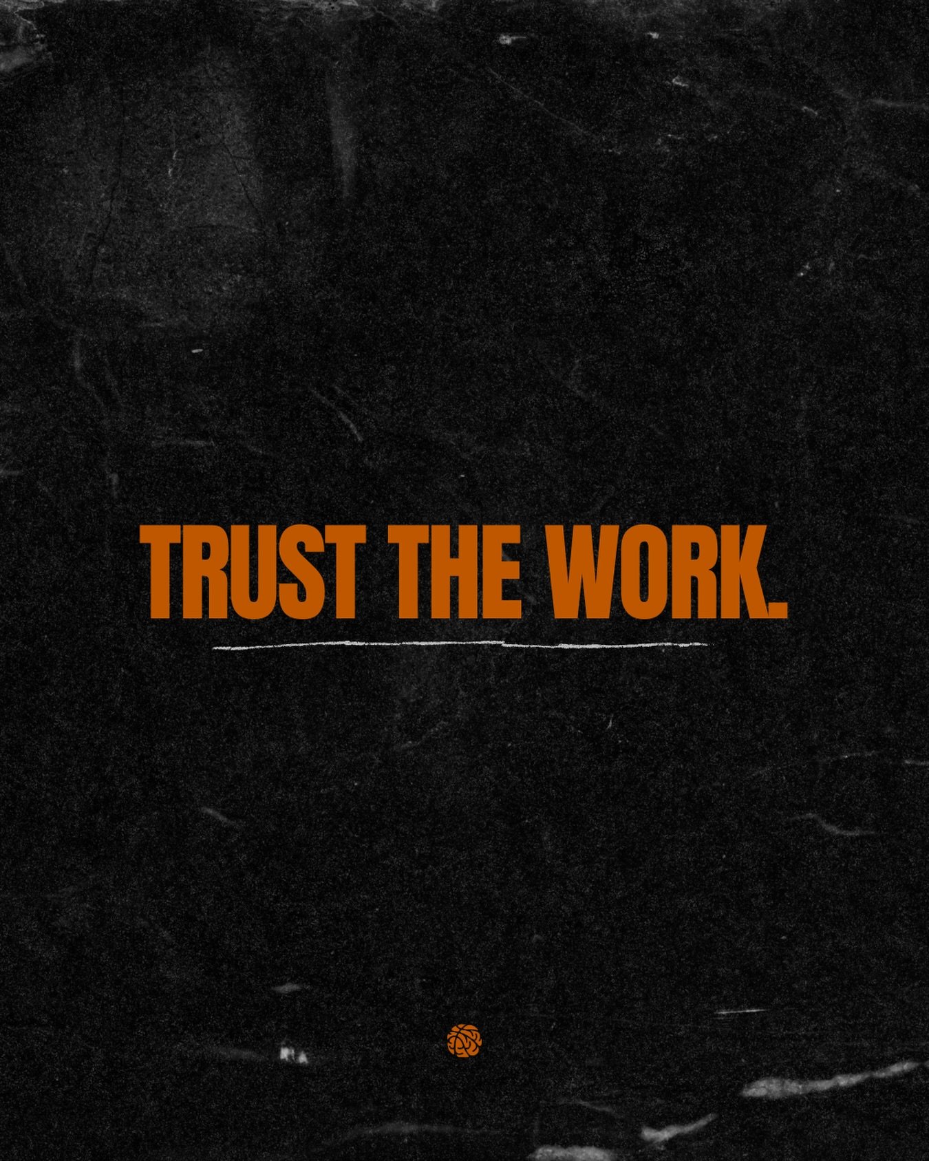Trust the work. Progress doesn&rsquo;t show up all at once, but if you stay consistent, it always shows up.