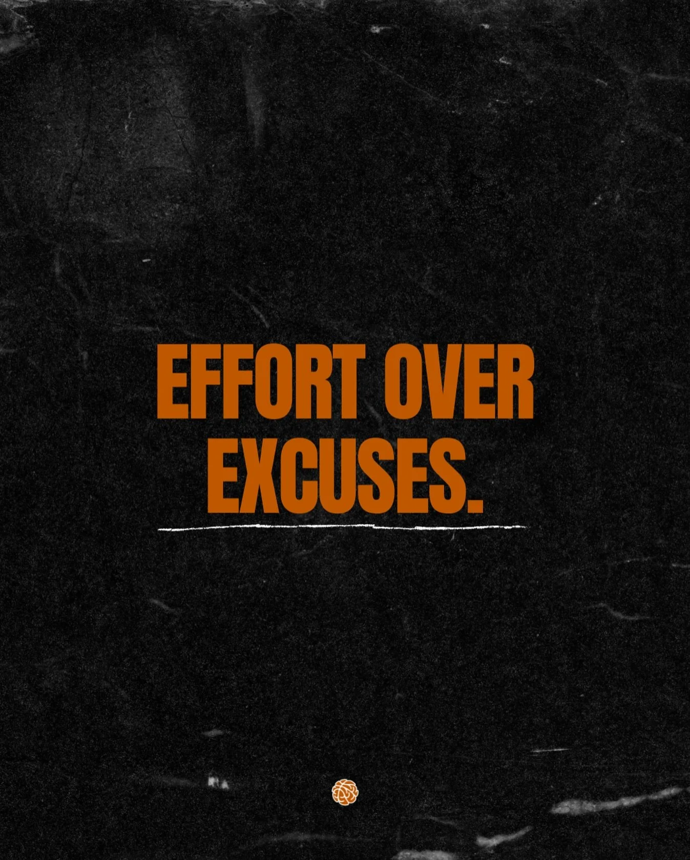 No shortcuts. No excuses. Every bit of effort matters.