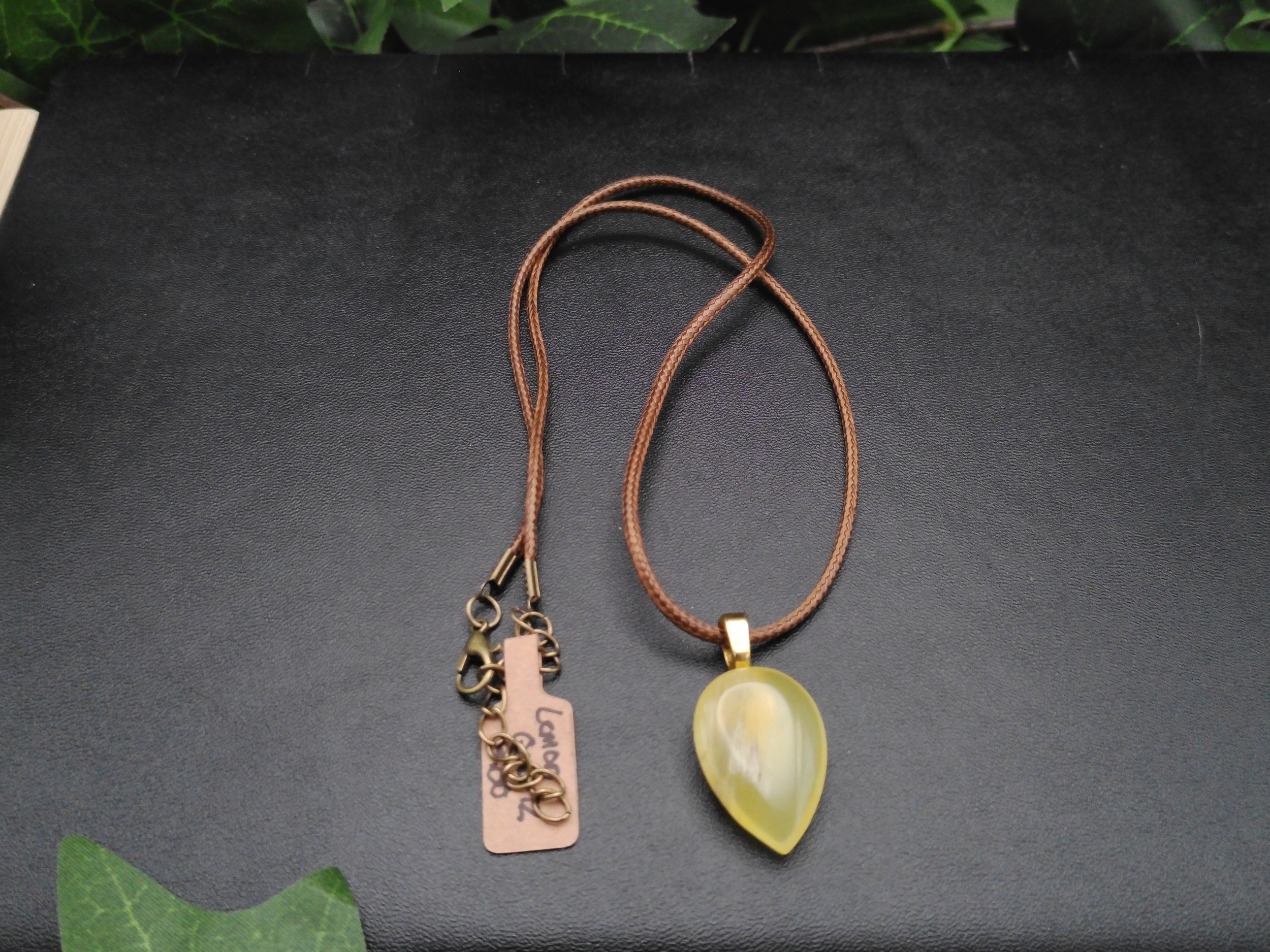 Lemon Quartz Pendant