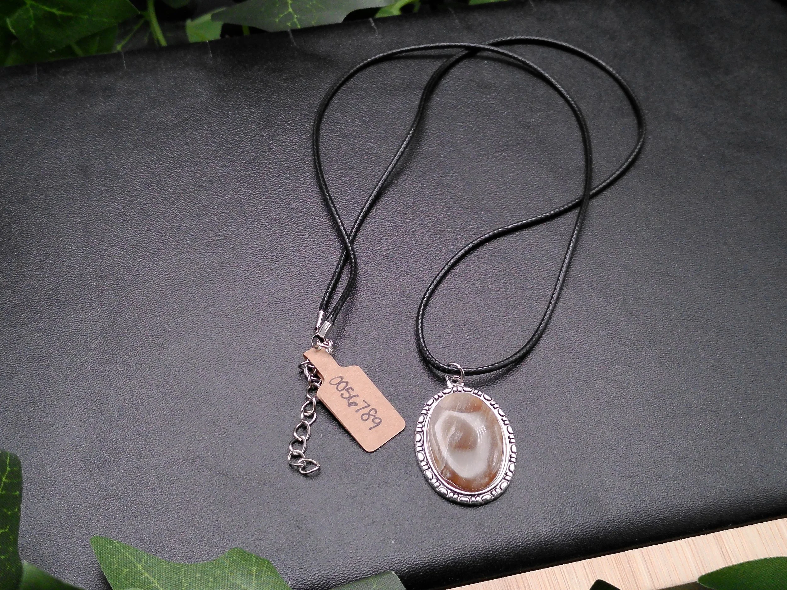 Agate Stone in silver setting