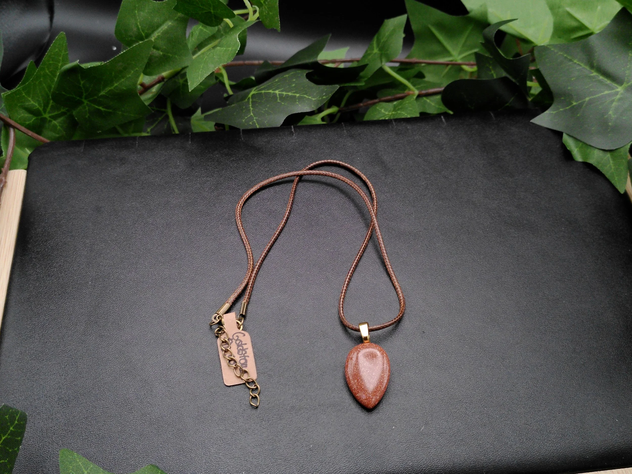 Goldstone Pendant