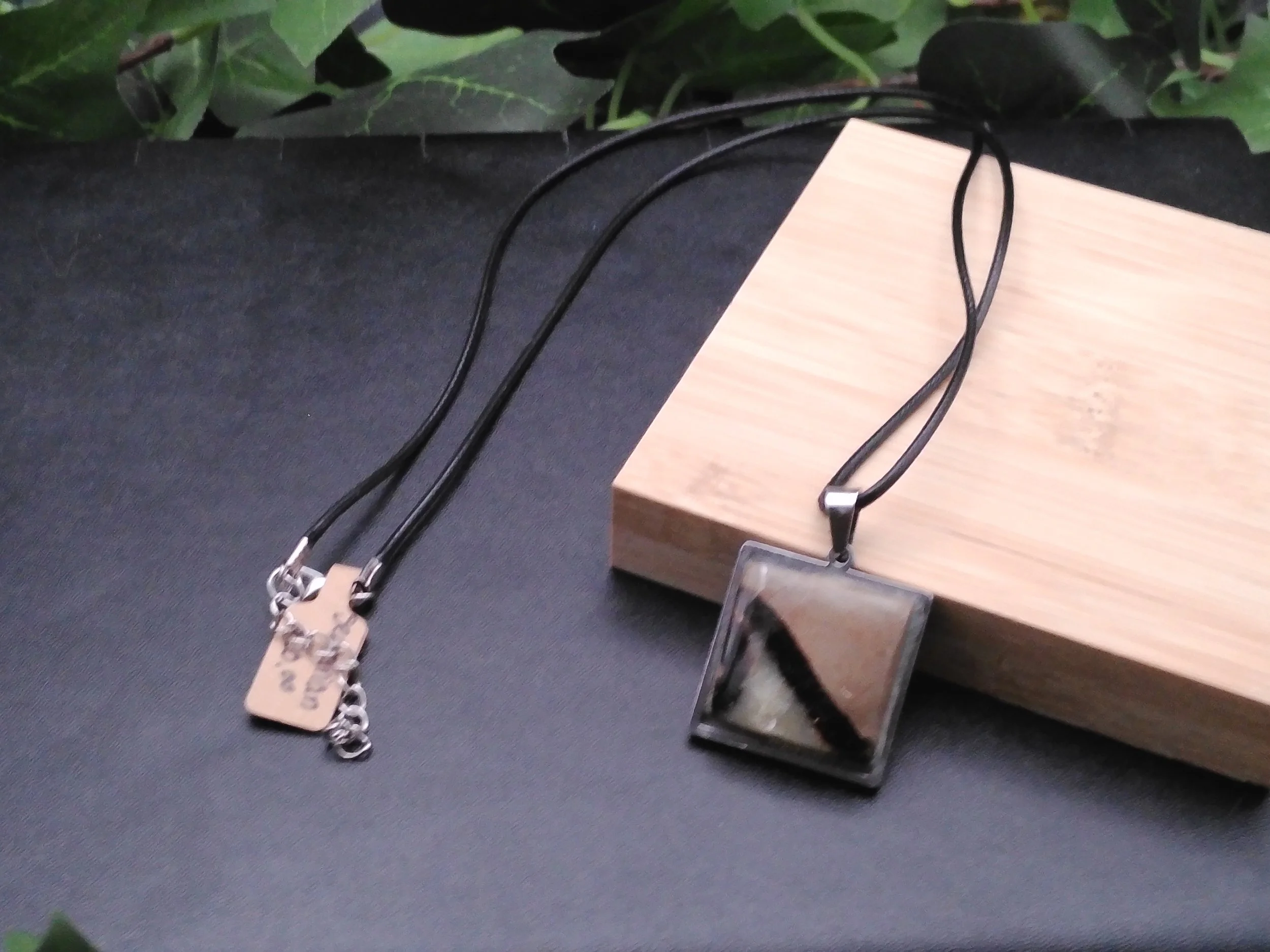 Septarian Stone set in silver