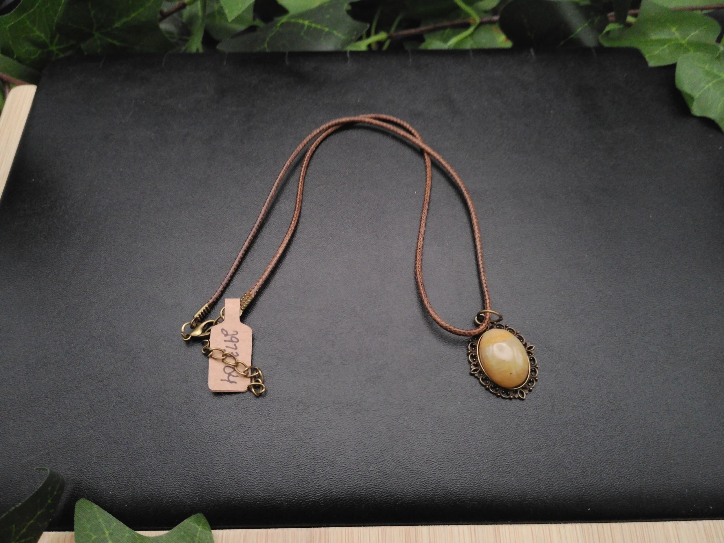 Yellow Jasper In bronze