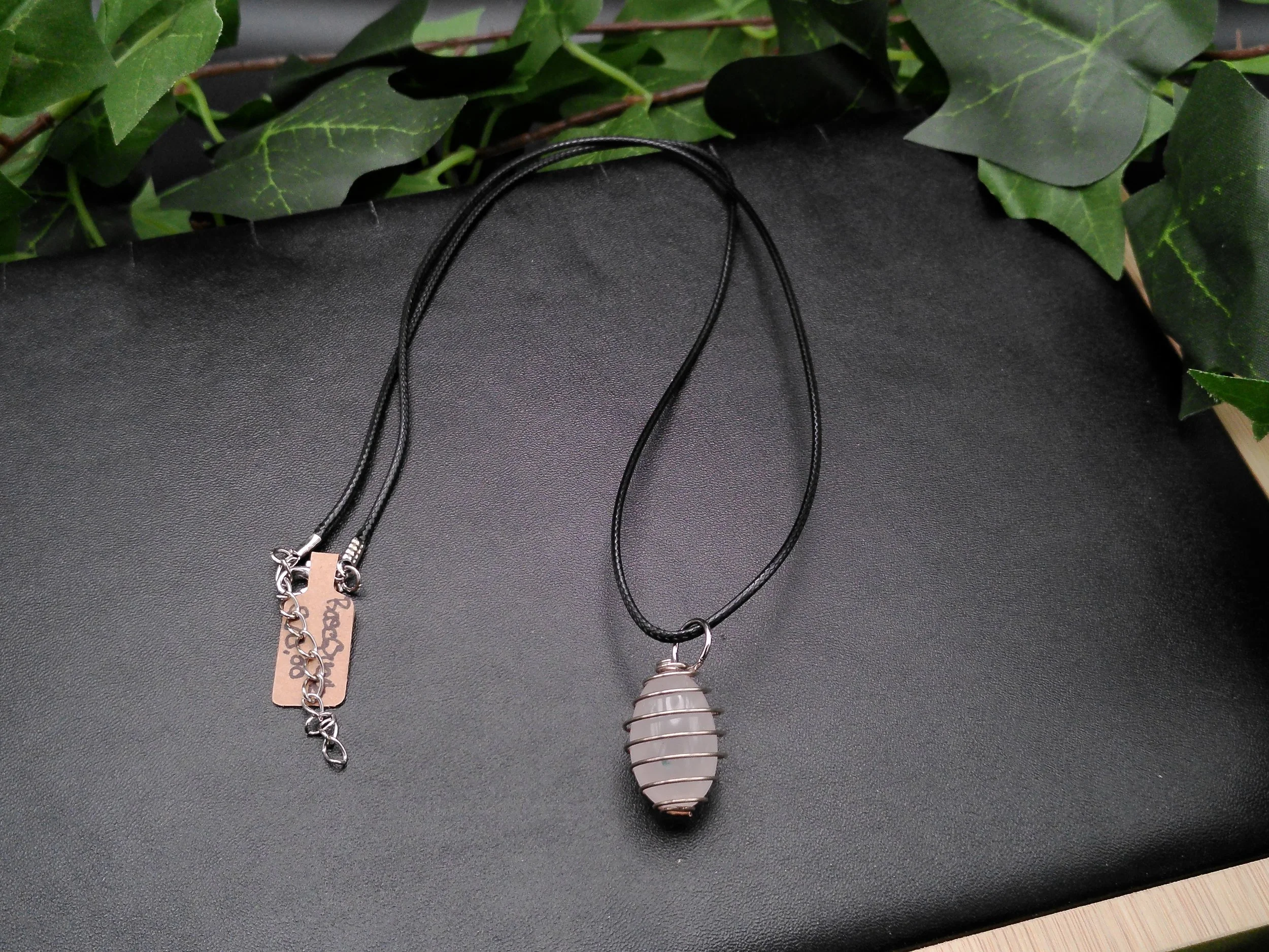 Small Rose Quartz Pendant