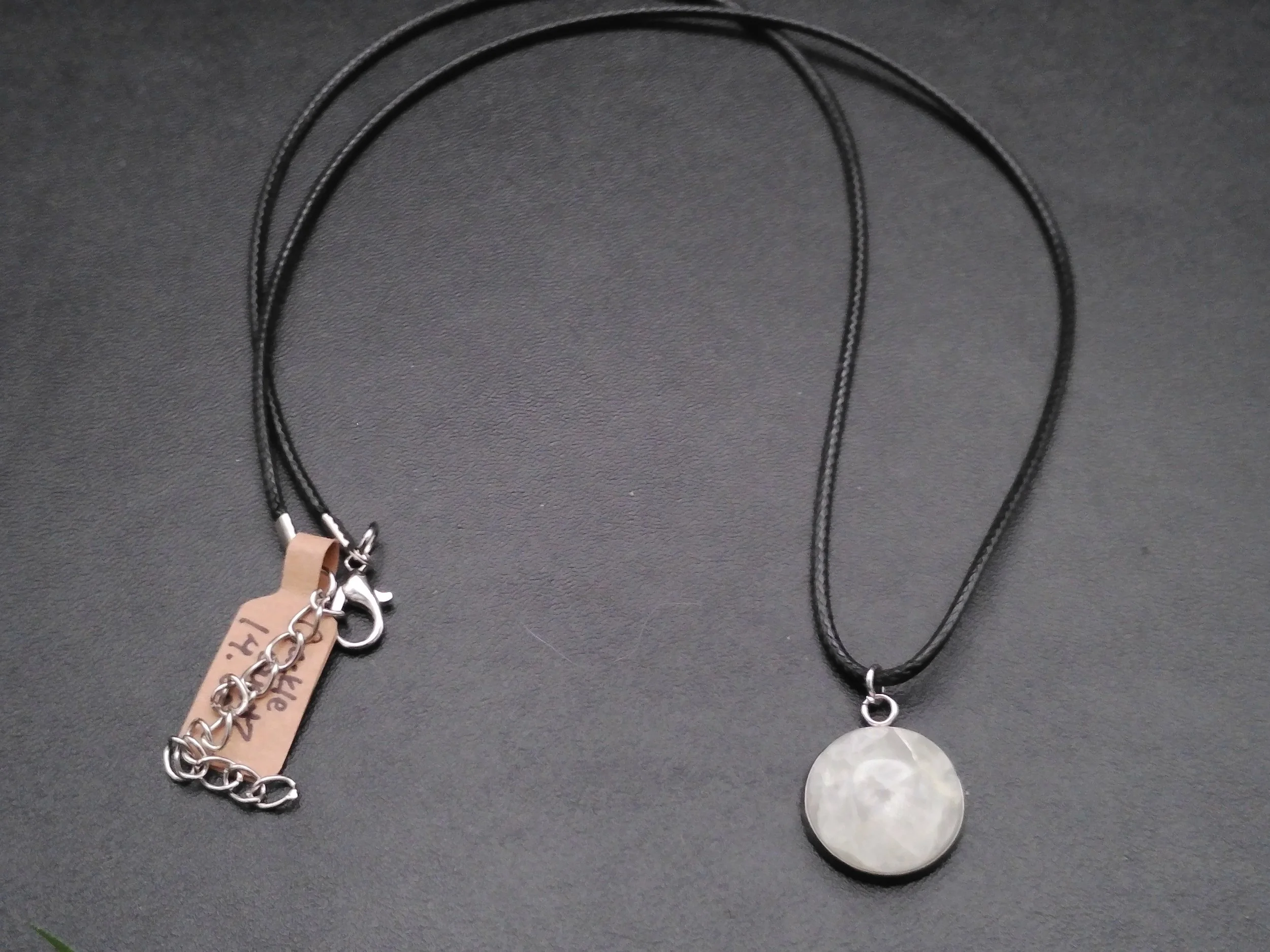 Crackle Quartz Pendant