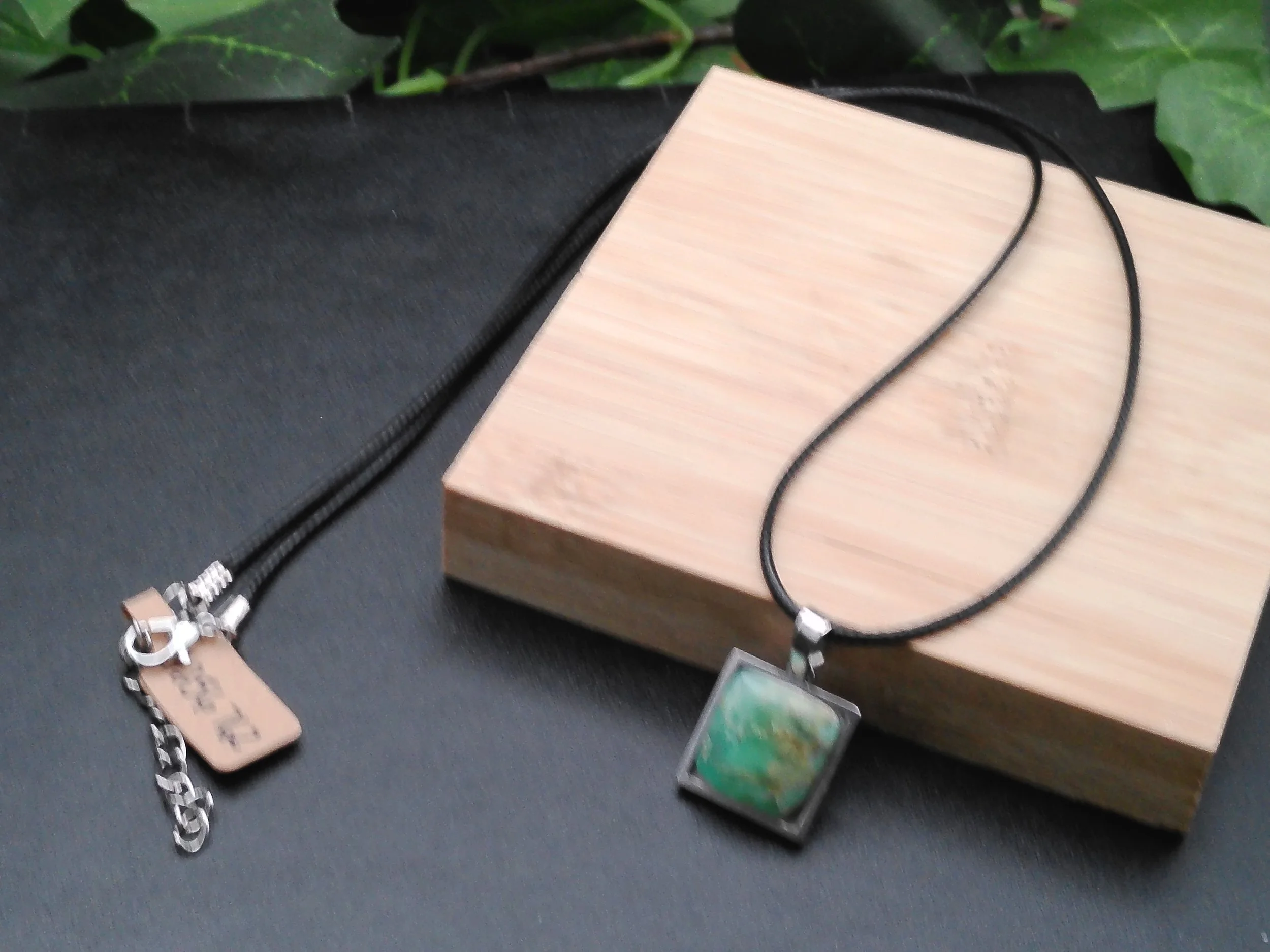 Chrysoprase in Silver