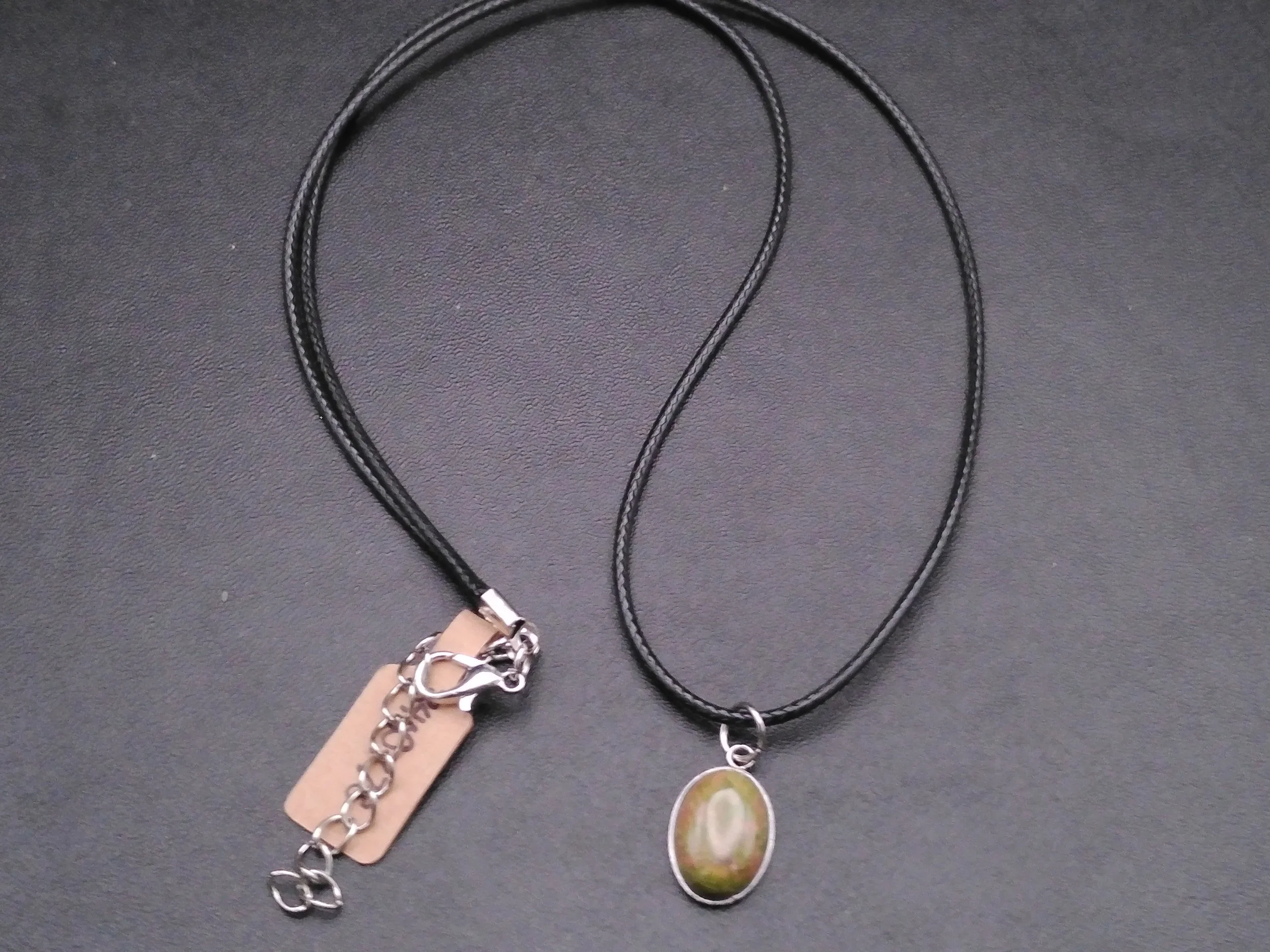 Unakite in Silver