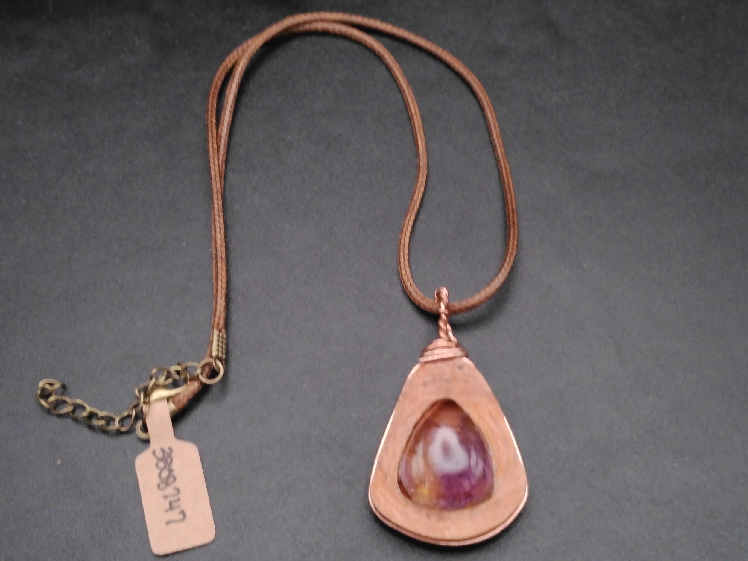Ametrine set in Wood