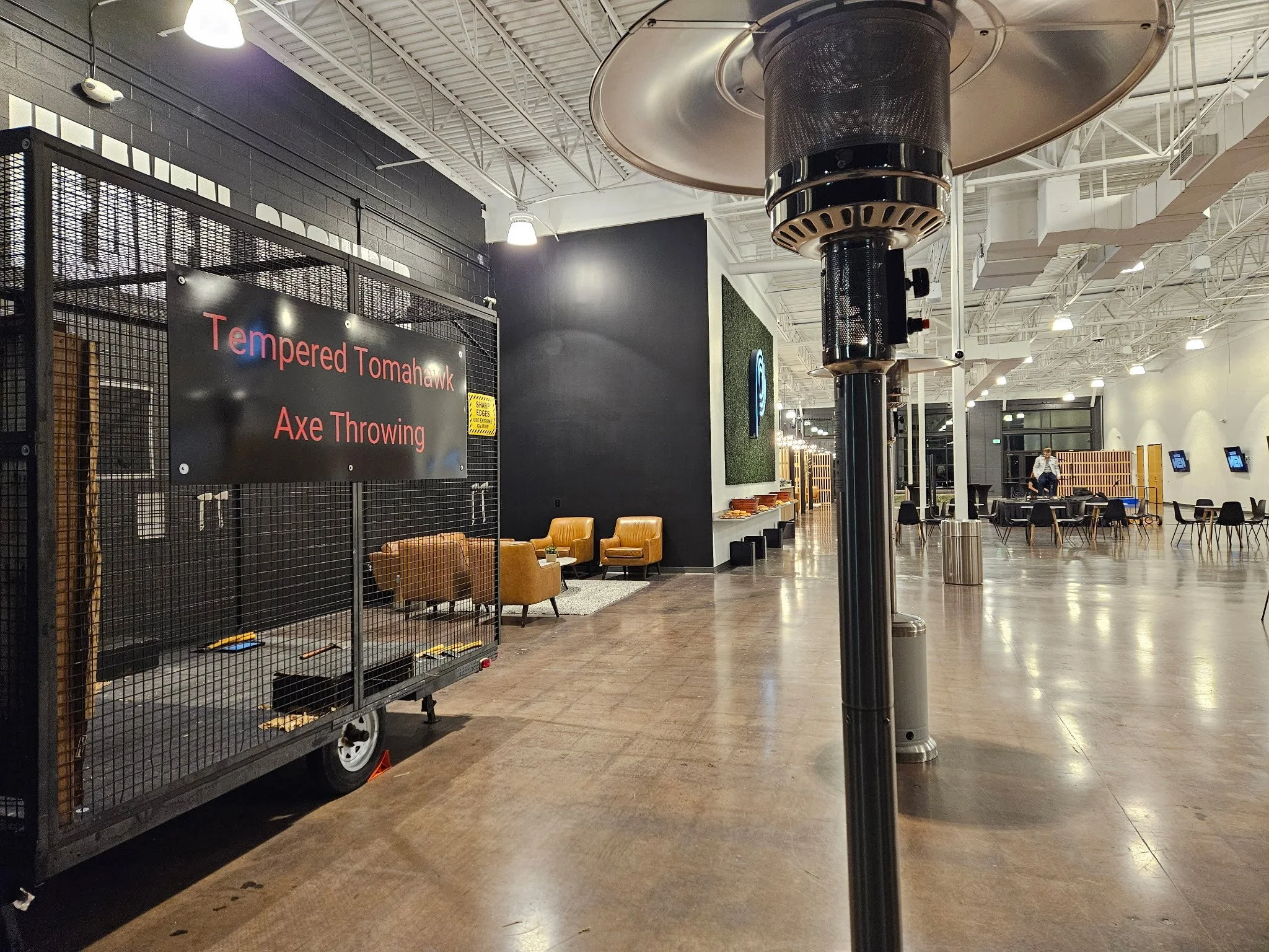 mobile axe throwing, axe throwing, indoor entertainment, colorado springs, corporate events