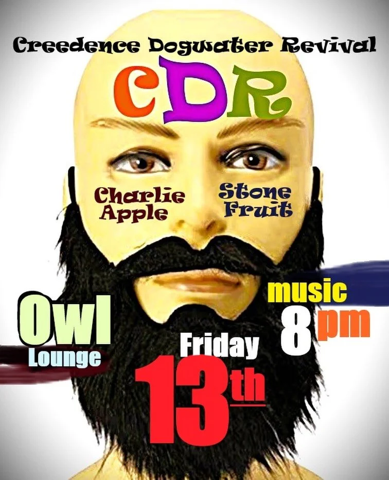 Got some buddies coming into town NEXT FRIDAY. It&rsquo;s Friday the 13th but it&rsquo;s only bad luck if you don&rsquo;t come PARTY. Music starts at 8. @stonefruit.theband plays first. Butte&rsquo;s one and only @charlieapple.wav plays second and ou