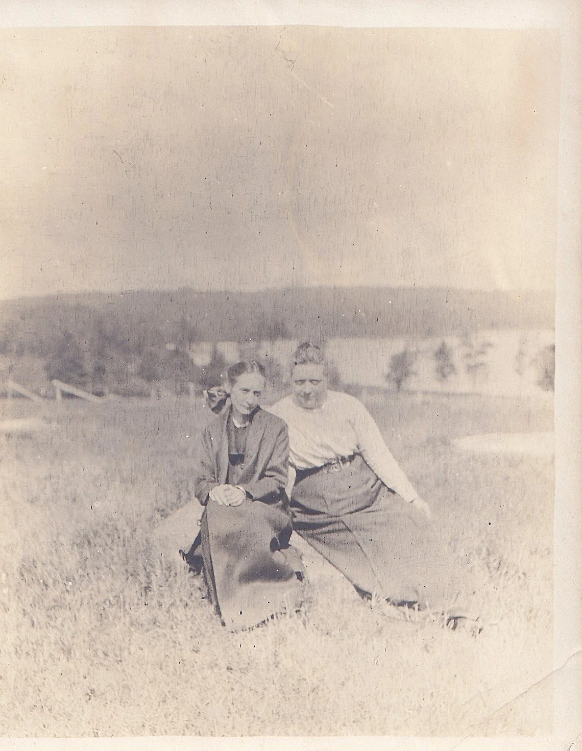 Anita Mellor and Mary Ann Needham Mellor