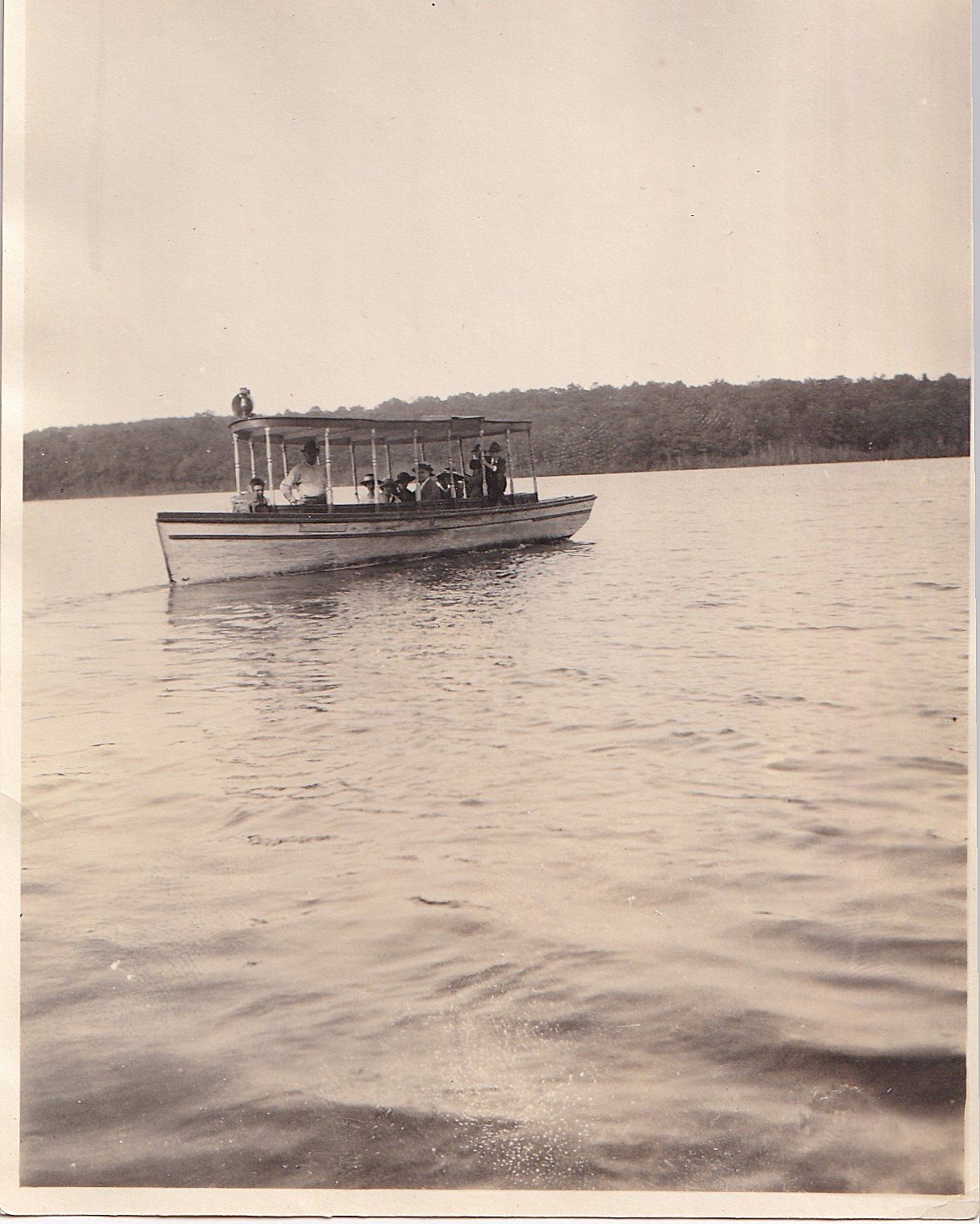 1920s 1930s Early Coventry Lake Tours Boat