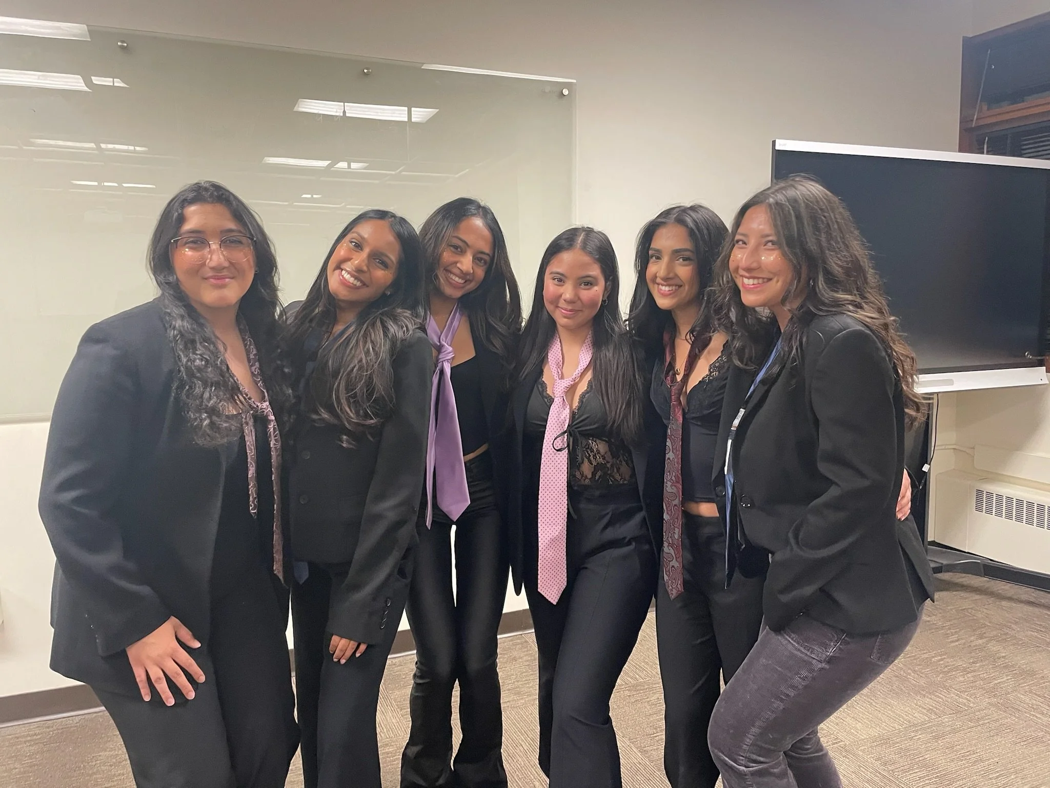 Ladies of KE about to Brave the Elements.