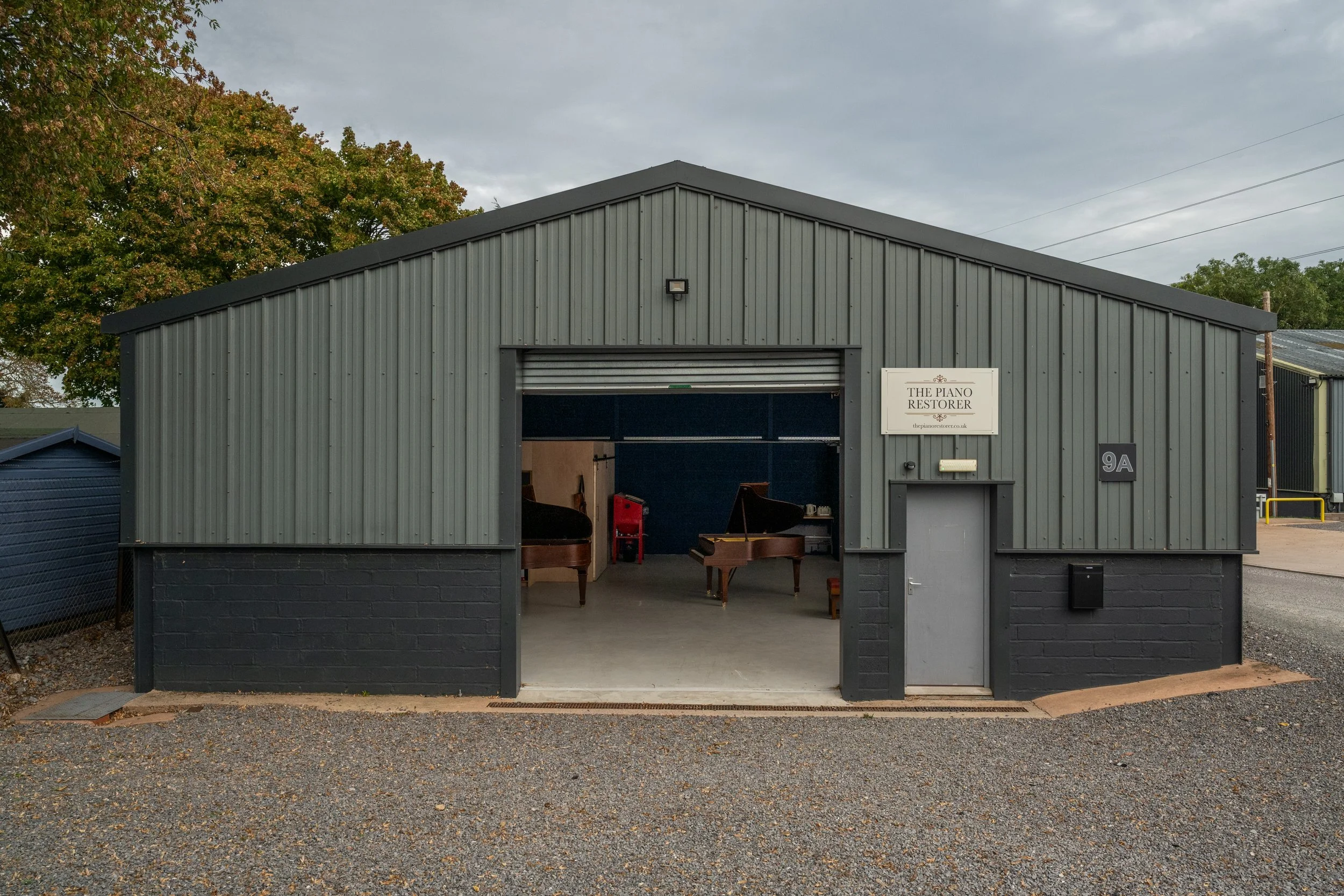 Piano restoration workshop