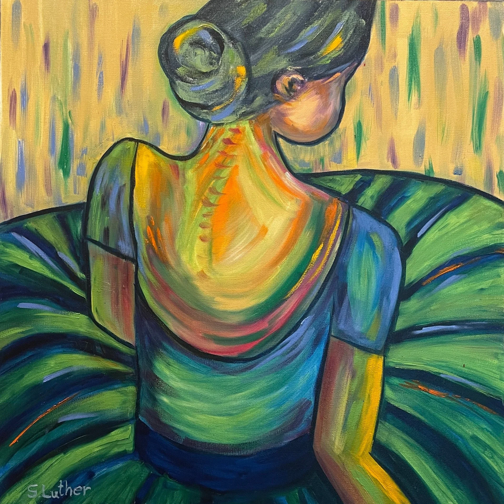 Strength of a Ballerina
Oil on Canvas
20x20