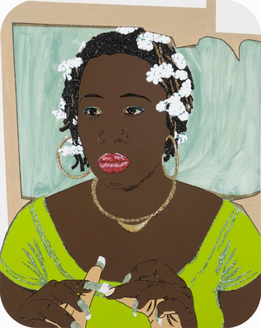 MICKALENE THOMAS
Portrait of Mickalena , 2010