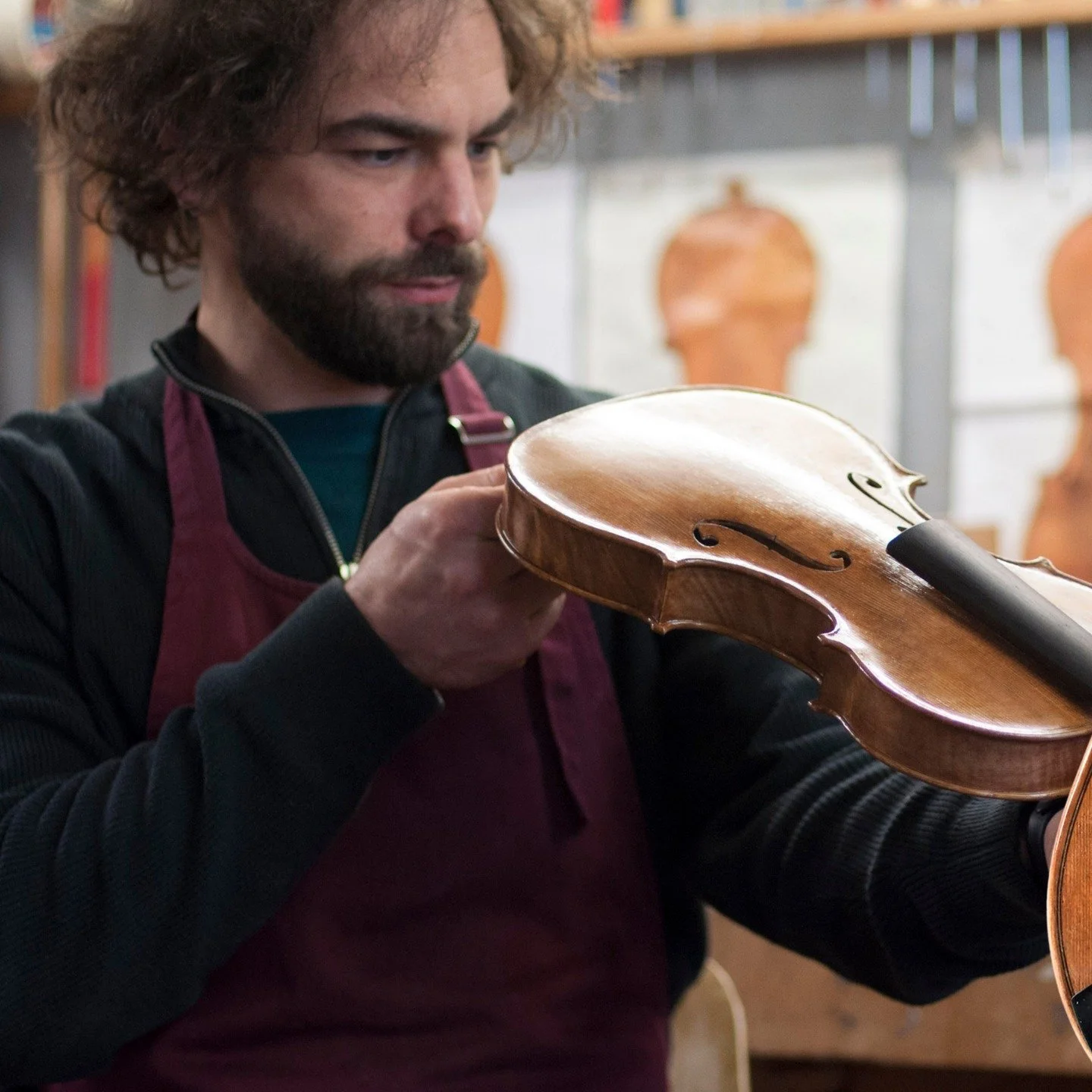 Maker Spotlight: Michael Holzer

Michael Holzer, born in Vienna in 1986, has been building reconstructions of historical string instruments since 2010. His work focuses on instruments inspired by the great Cremonese masters, with particular attention